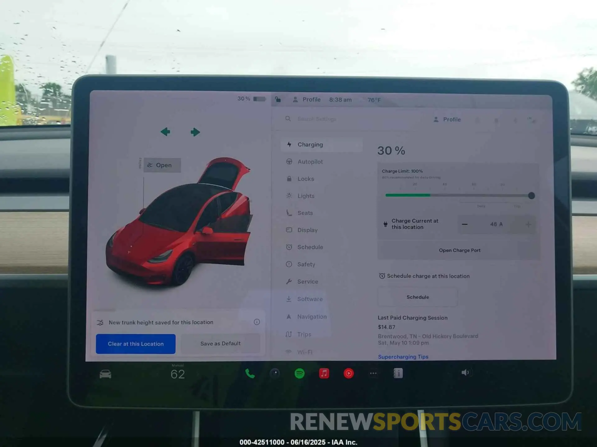 16 Photograph of a damaged car 5YJYGDEE3MF092447 TESLA MODEL Y 2021