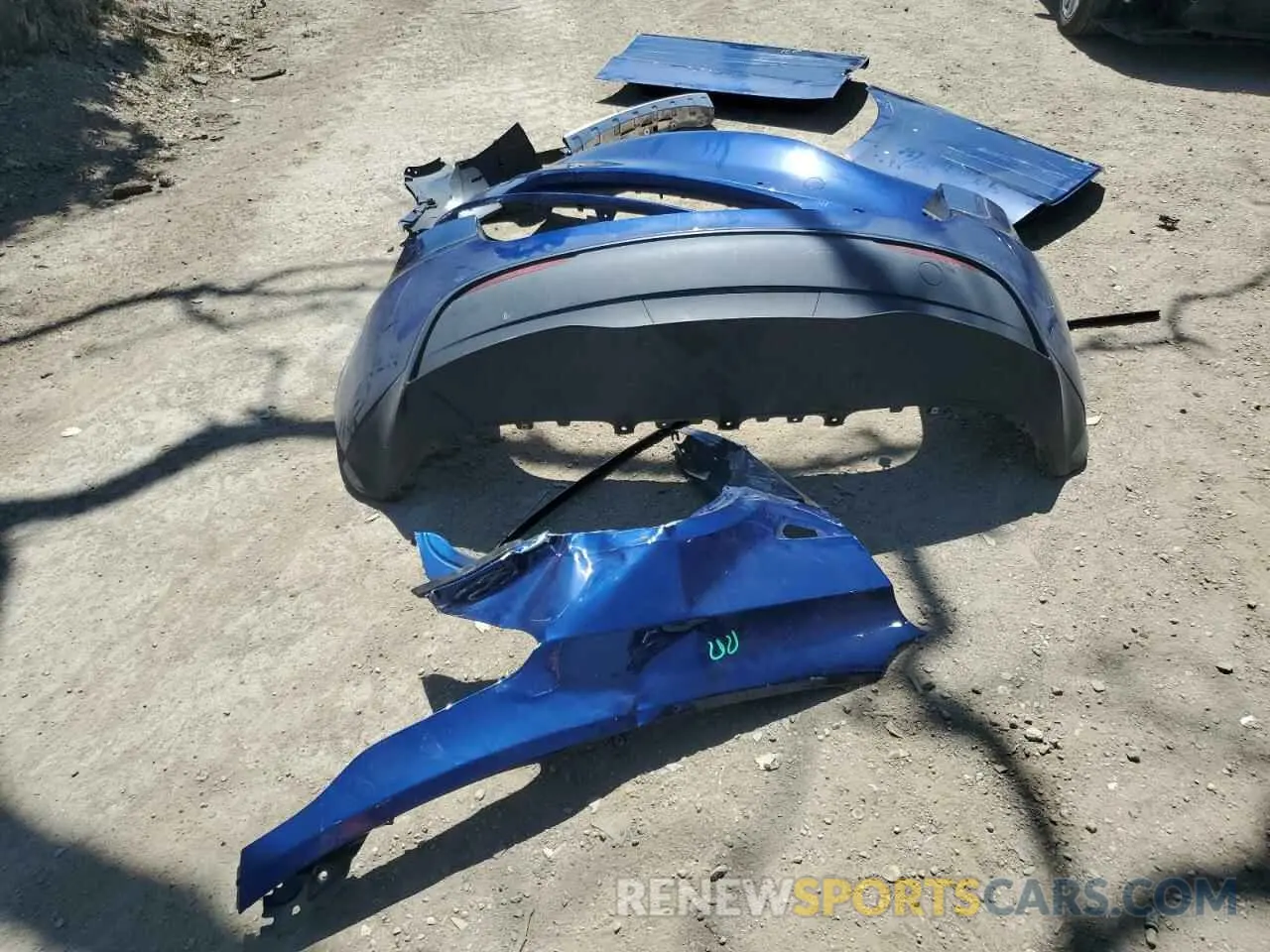 13 Photograph of a damaged car 5YJYGDEE3MF094506 TESLA MODEL Y 2021