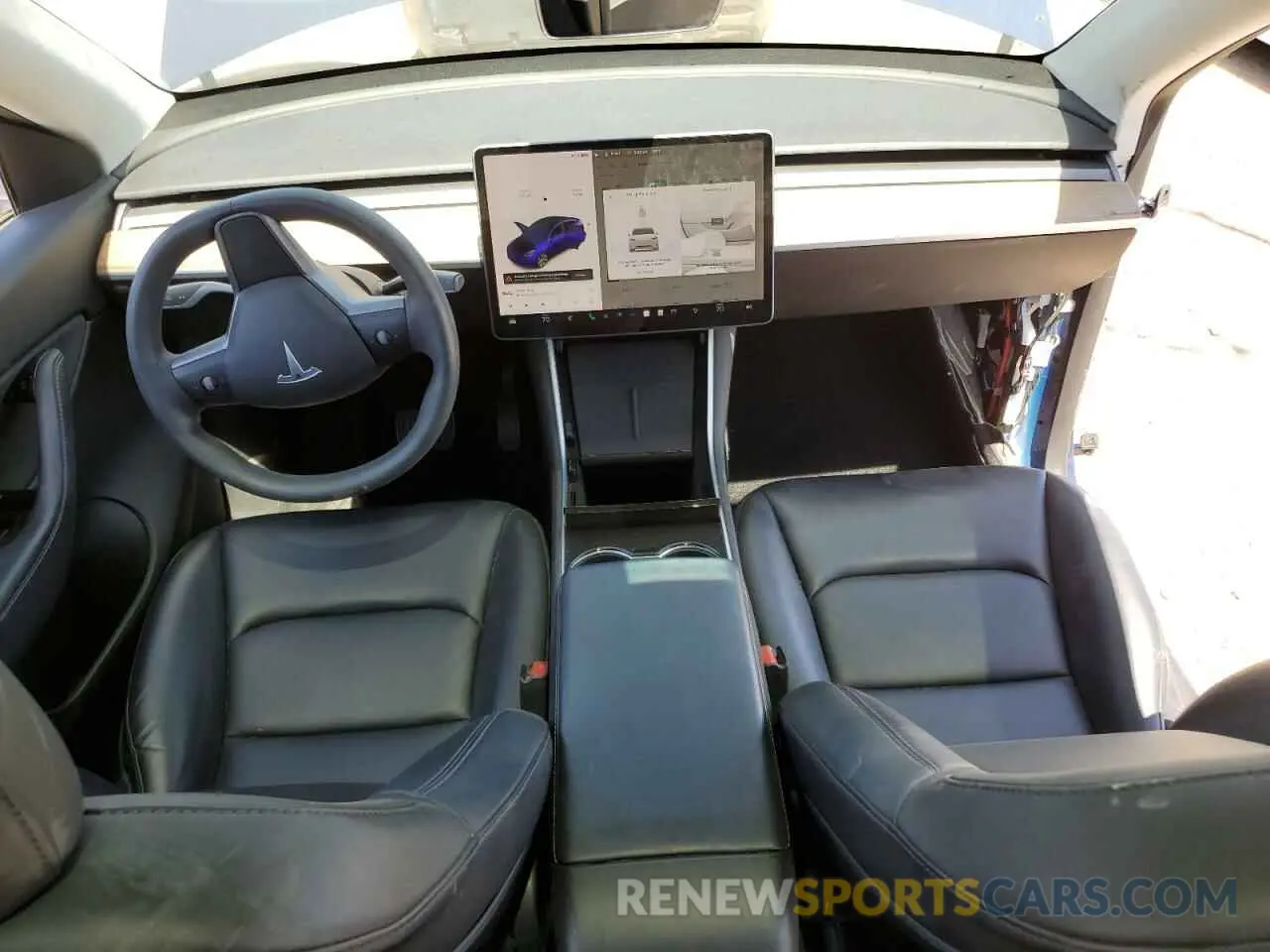 8 Photograph of a damaged car 5YJYGDEE3MF094506 TESLA MODEL Y 2021