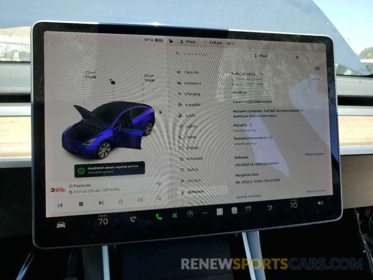 9 Photograph of a damaged car 5YJYGDEE3MF094506 TESLA MODEL Y 2021