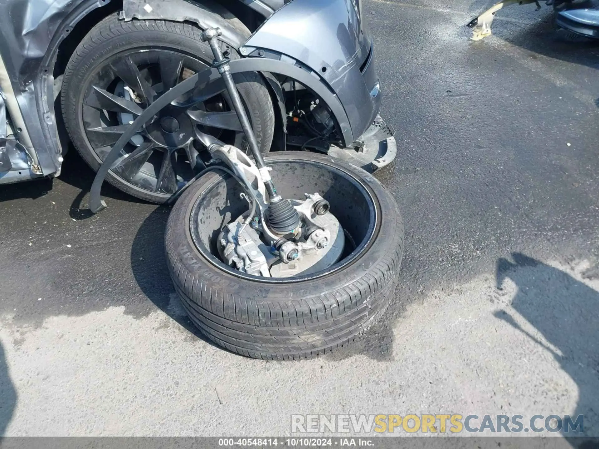 11 Photograph of a damaged car 5YJYGDEE3MF098040 TESLA MODEL Y 2021