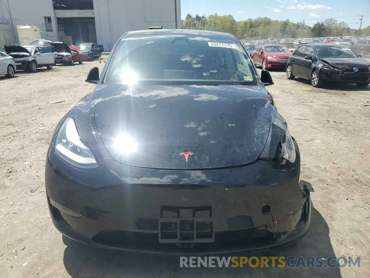 5 Photograph of a damaged car 5YJYGDEE3MF129657 TESLA MODEL Y 2021