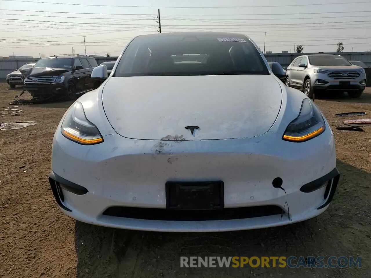 5 Photograph of a damaged car 5YJYGDEE3MF138956 TESLA MODEL Y 2021