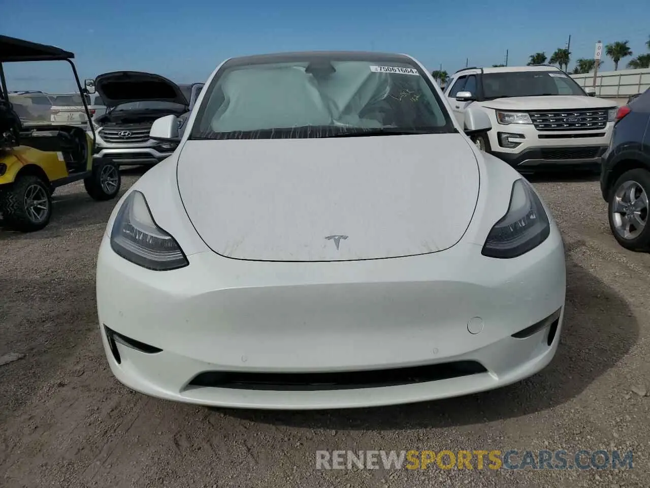 5 Photograph of a damaged car 5YJYGDEE3MF144207 TESLA MODEL Y 2021