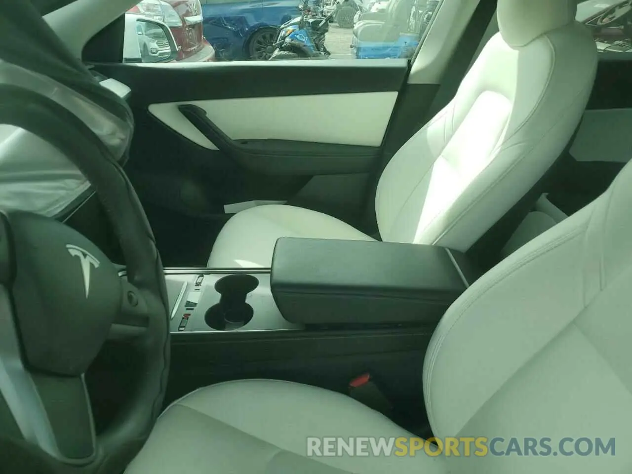 7 Photograph of a damaged car 5YJYGDEE3MF144207 TESLA MODEL Y 2021