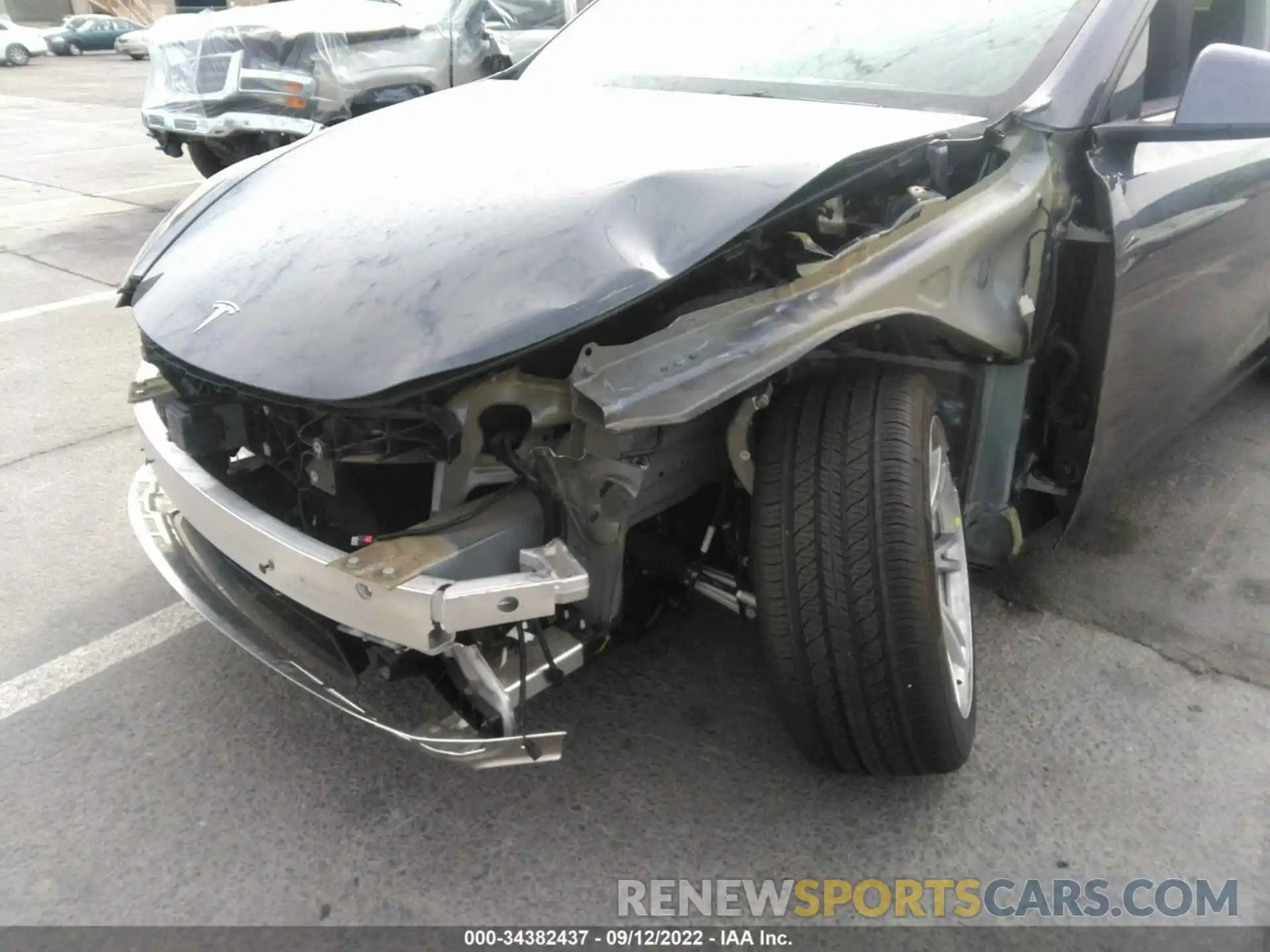 6 Photograph of a damaged car 5YJYGDEE3MF146328 TESLA MODEL Y 2021