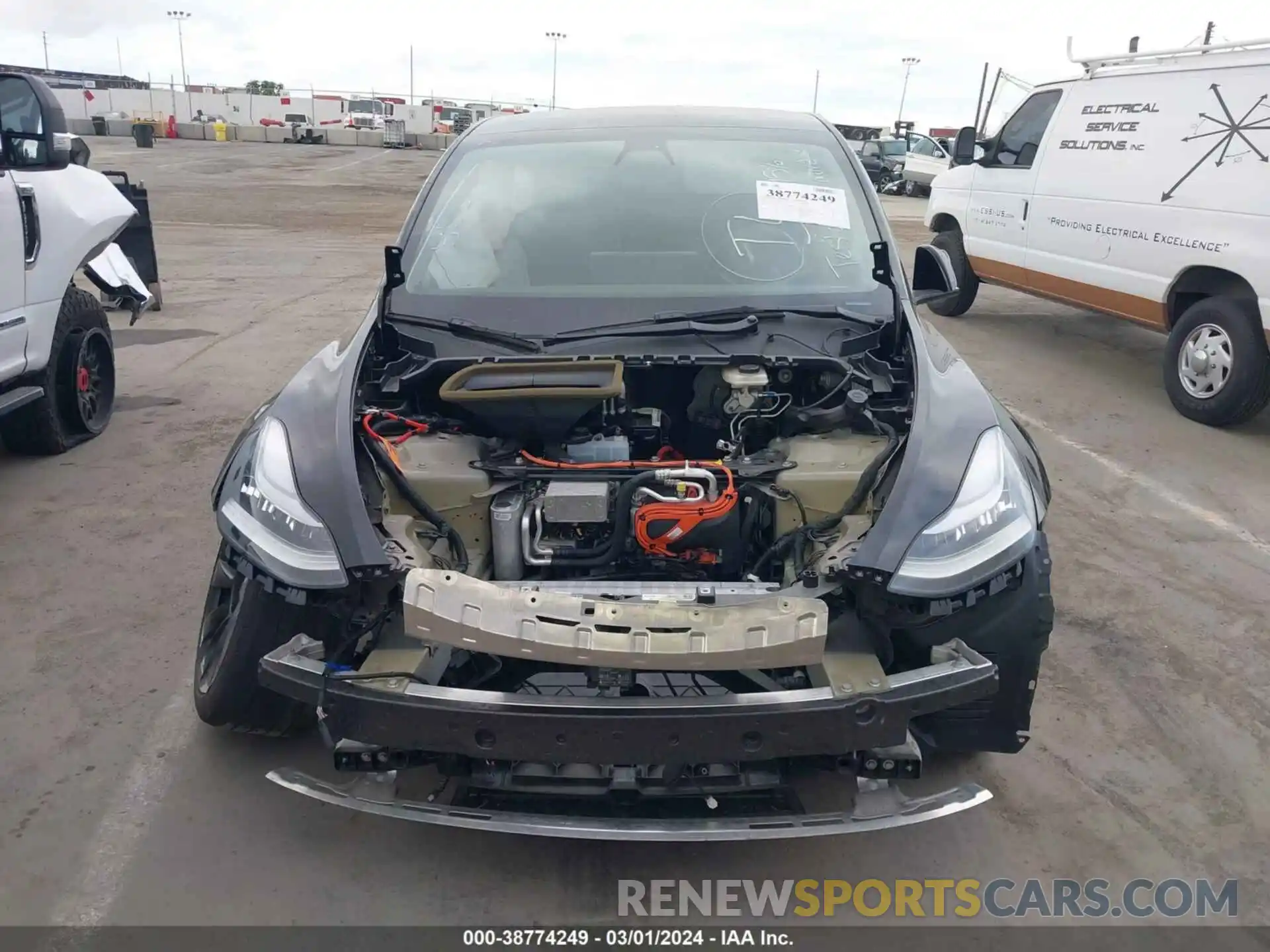 12 Photograph of a damaged car 5YJYGDEE3MF152887 TESLA MODEL Y 2021