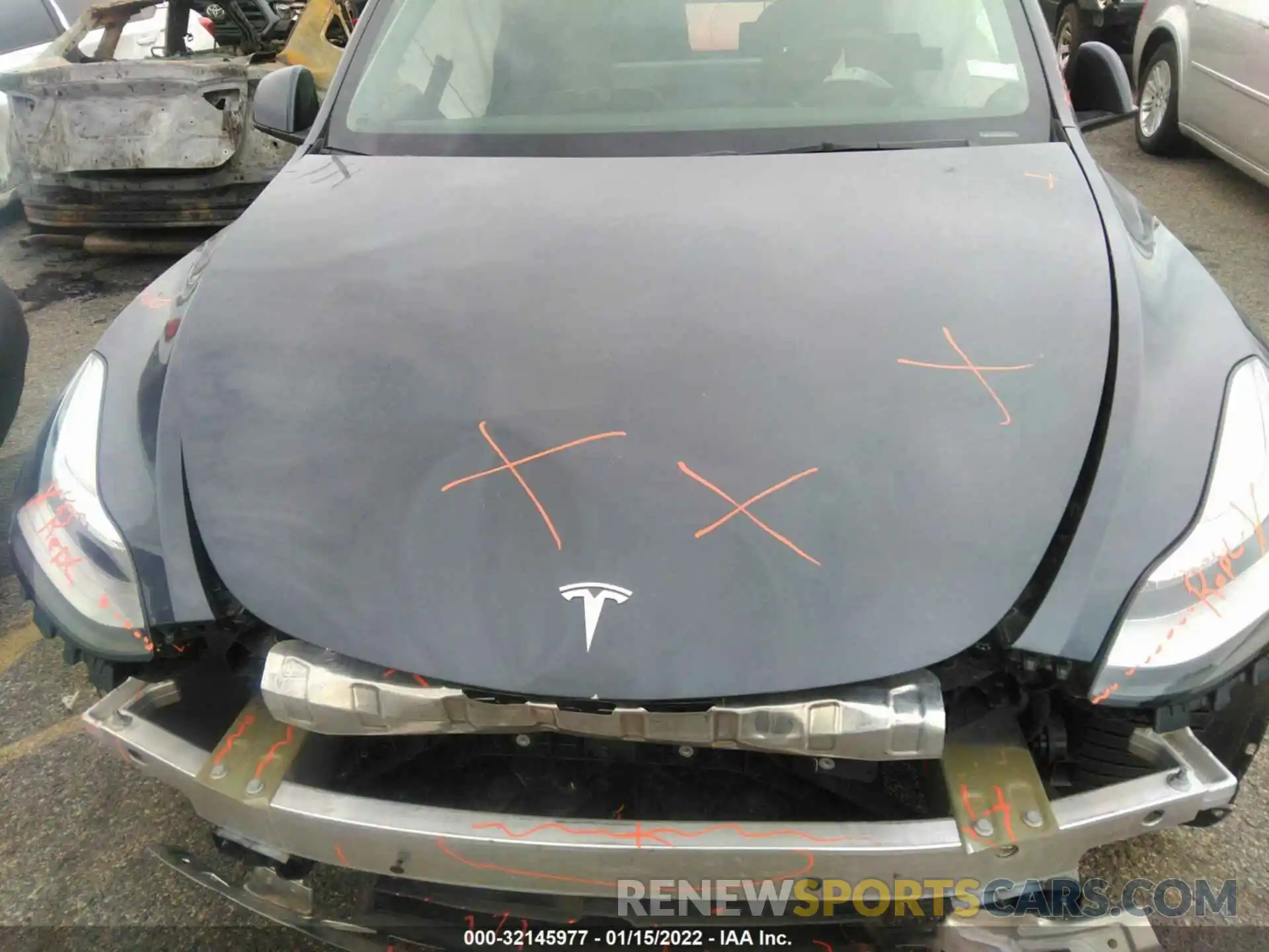 10 Photograph of a damaged car 5YJYGDEE3MF182116 TESLA MODEL Y 2021