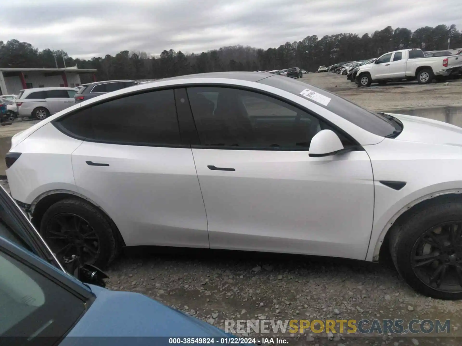 12 Photograph of a damaged car 5YJYGDEE3MF188529 TESLA MODEL Y 2021