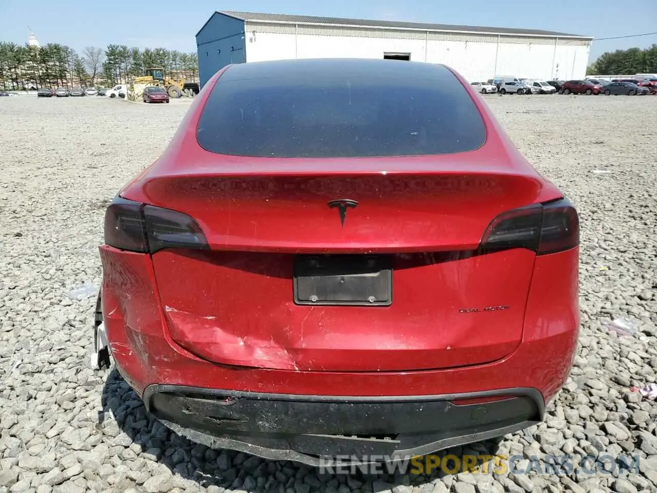 6 Photograph of a damaged car 5YJYGDEE3MF189258 TESLA MODEL Y 2021