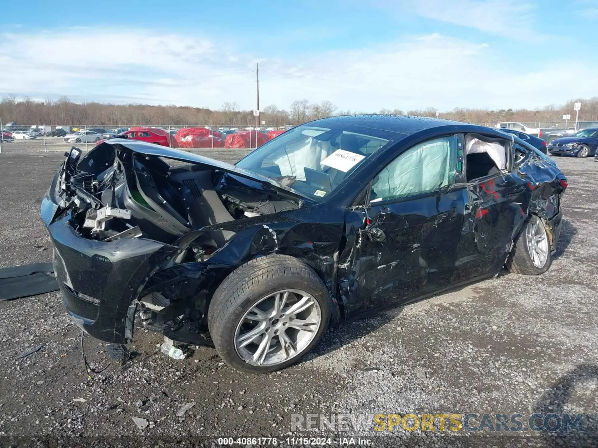 6 Photograph of a damaged car 5YJYGDEE3MF196128 TESLA MODEL Y 2021