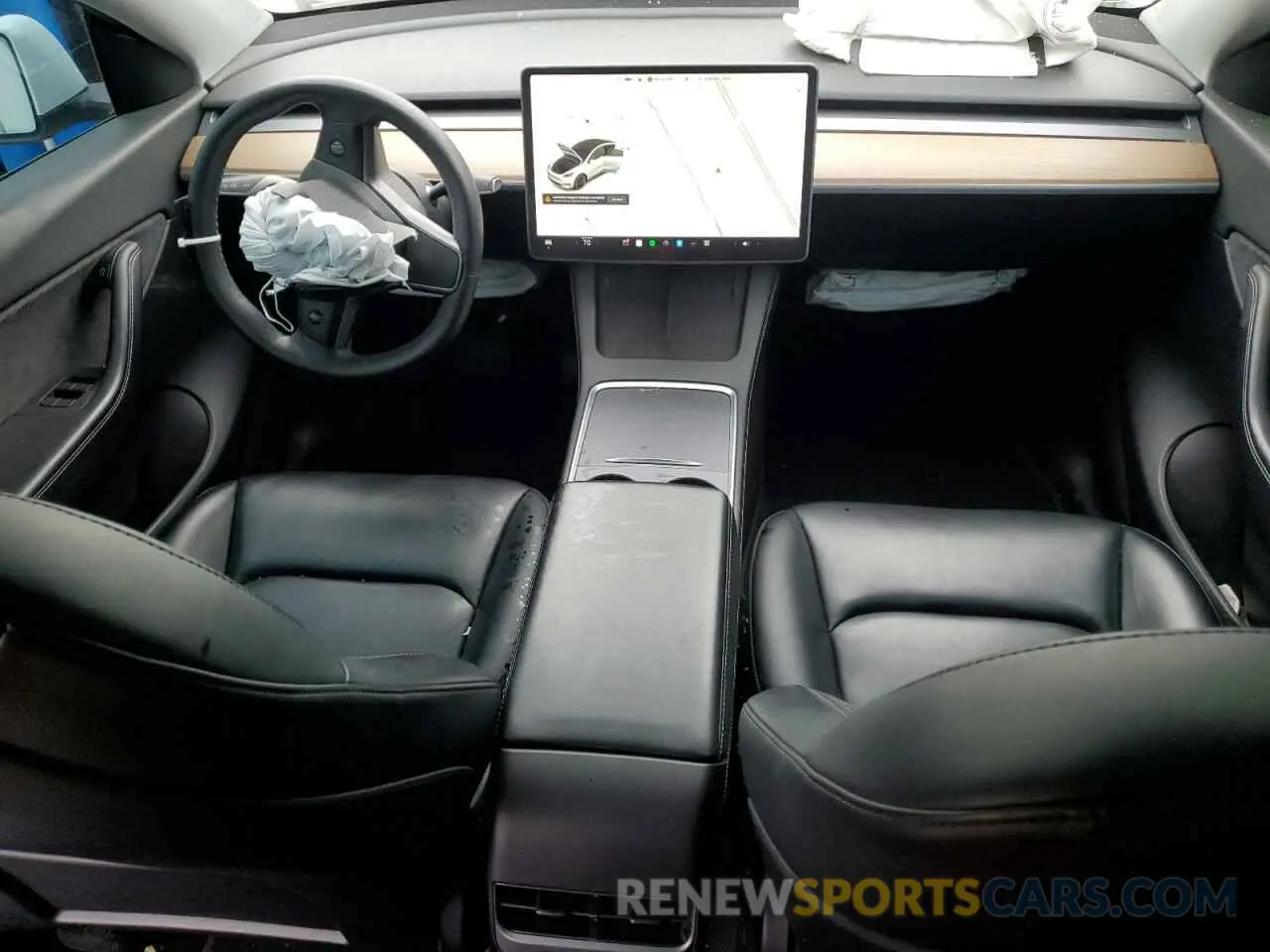 8 Photograph of a damaged car 5YJYGDEE3MF214823 TESLA MODEL Y 2021