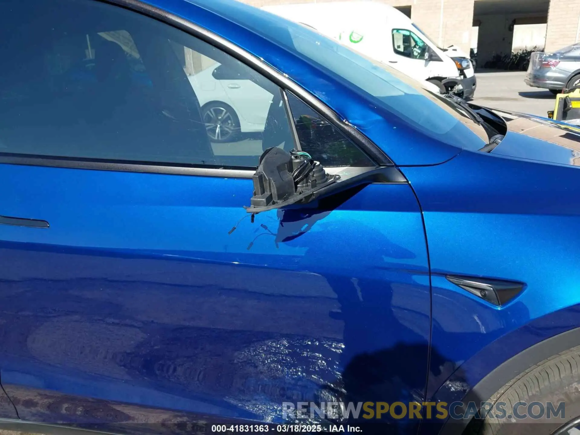 6 Photograph of a damaged car 5YJYGDEE3MF218743 TESLA MODEL Y 2021
