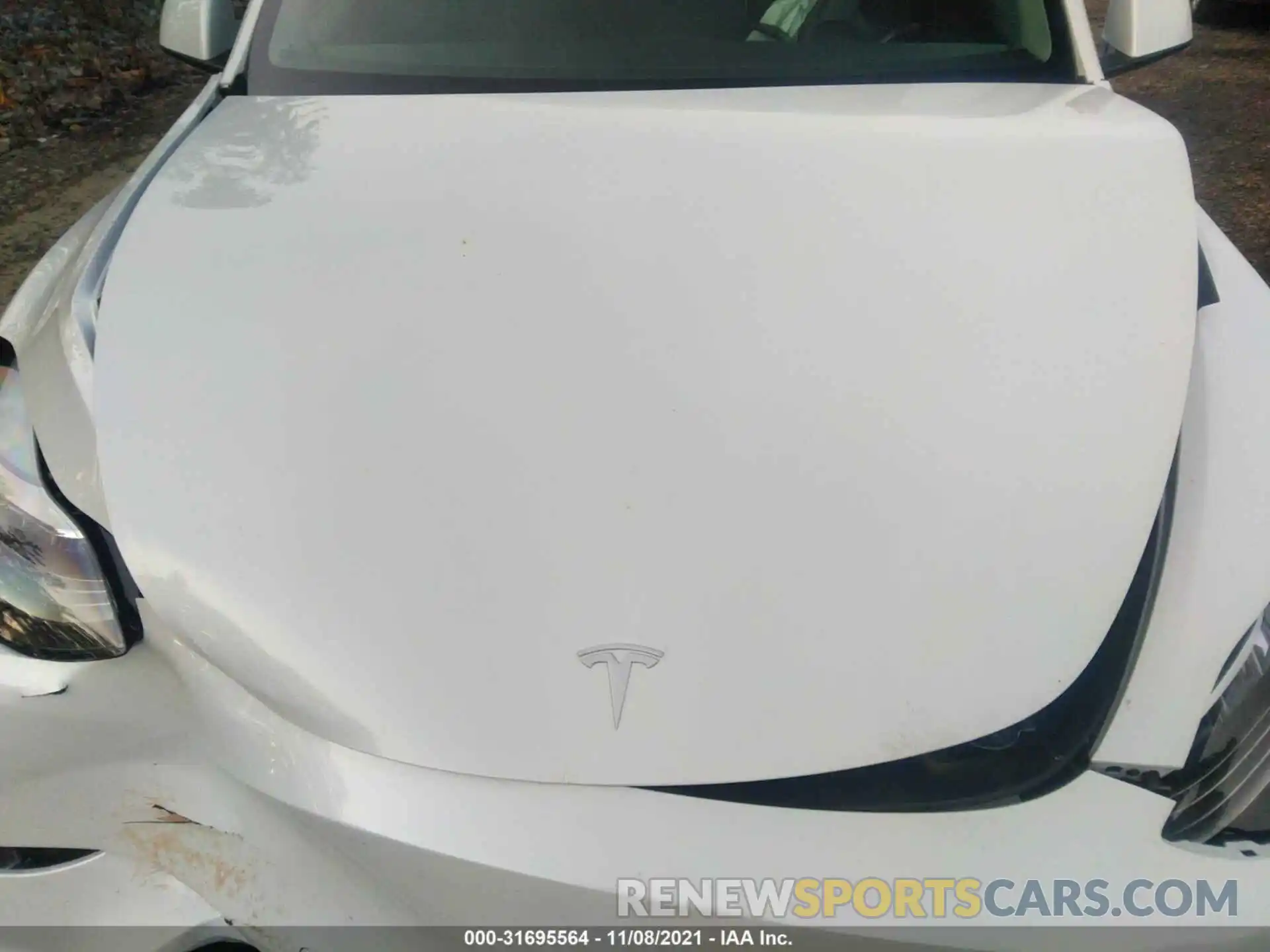 10 Photograph of a damaged car 5YJYGDEE3MF229452 TESLA MODEL Y 2021