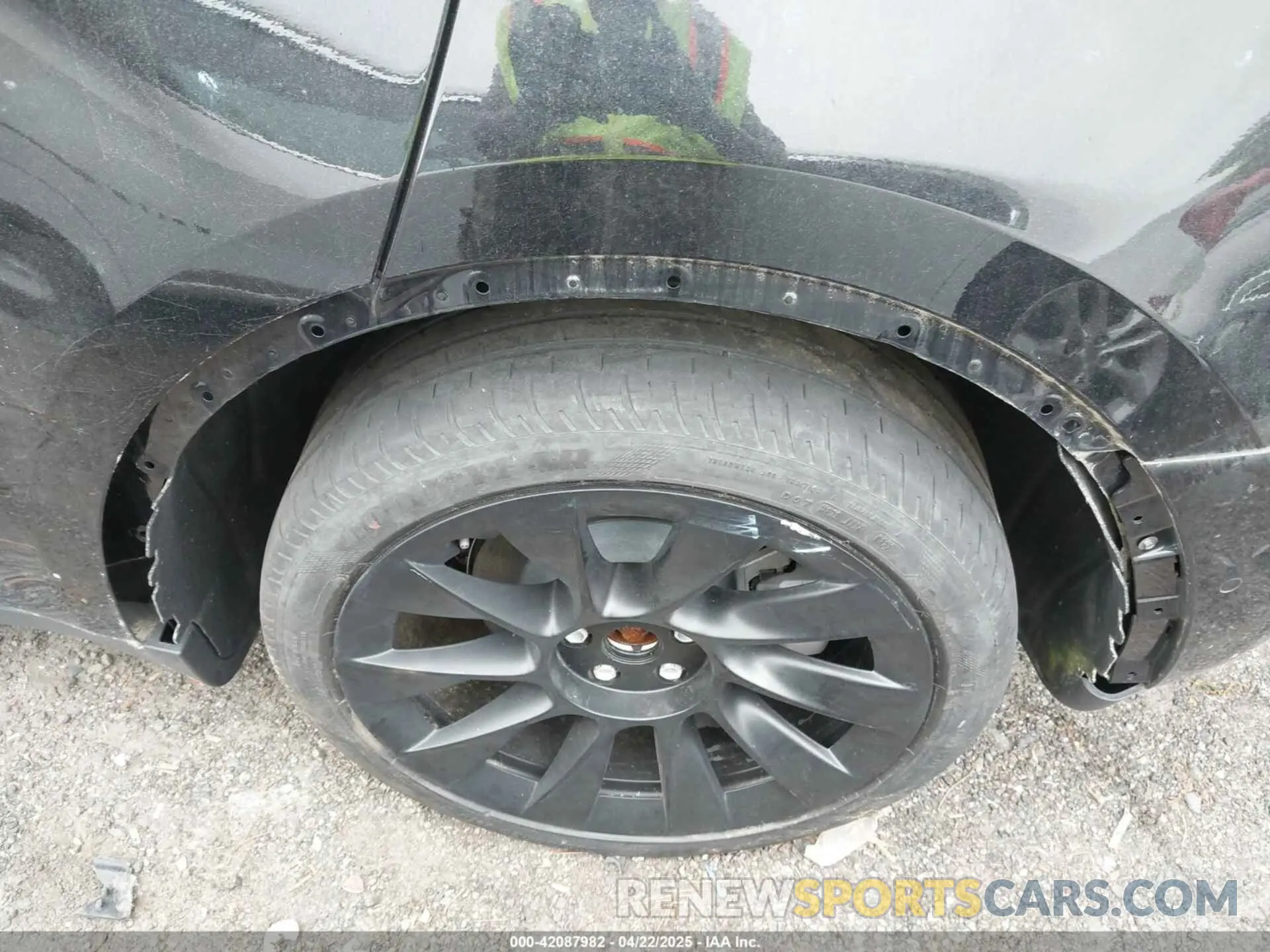 19 Photograph of a damaged car 5YJYGDEE3MF253573 TESLA MODEL Y 2021