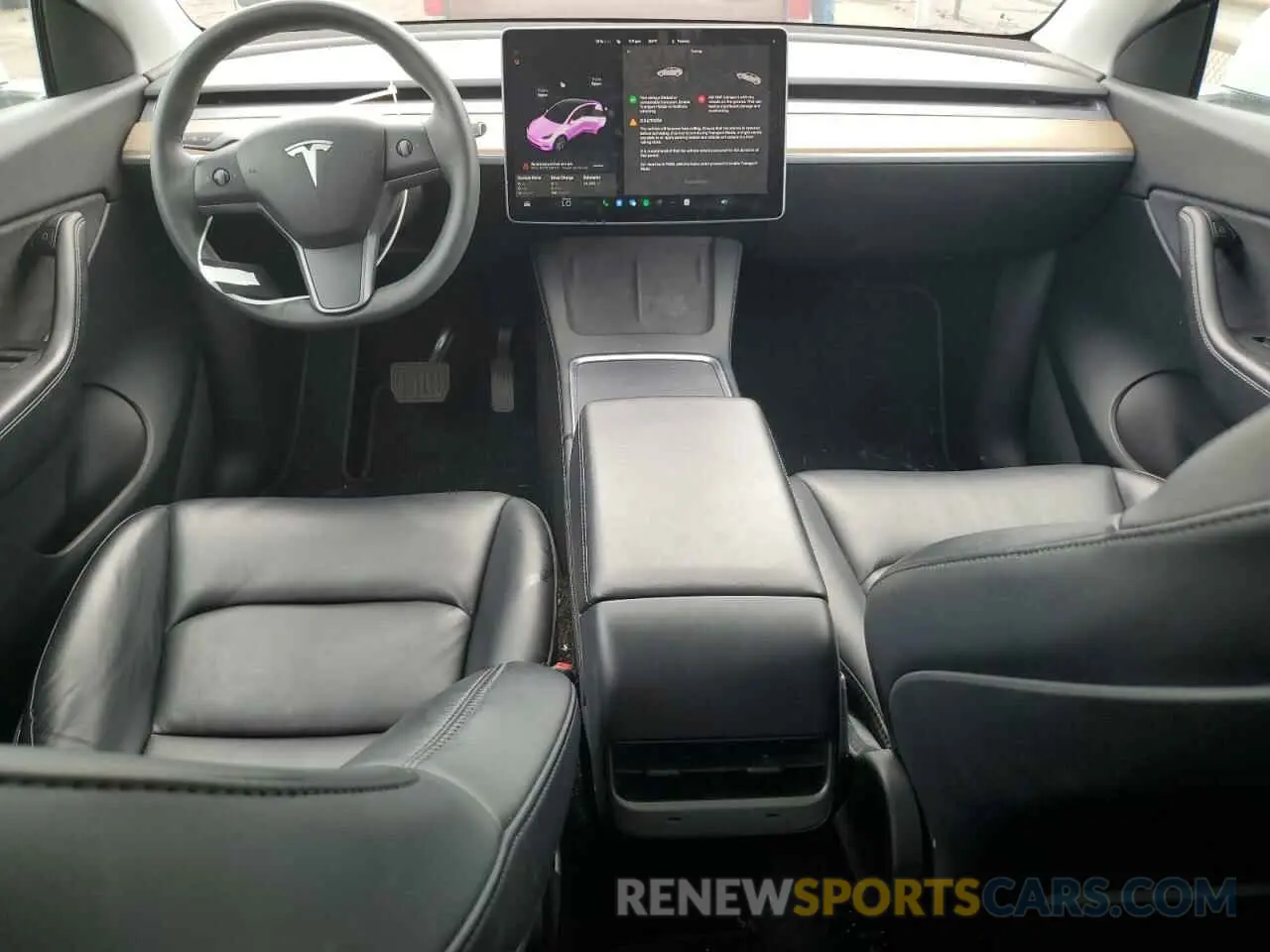 8 Photograph of a damaged car 5YJYGDEE3MF262726 TESLA MODEL Y 2021