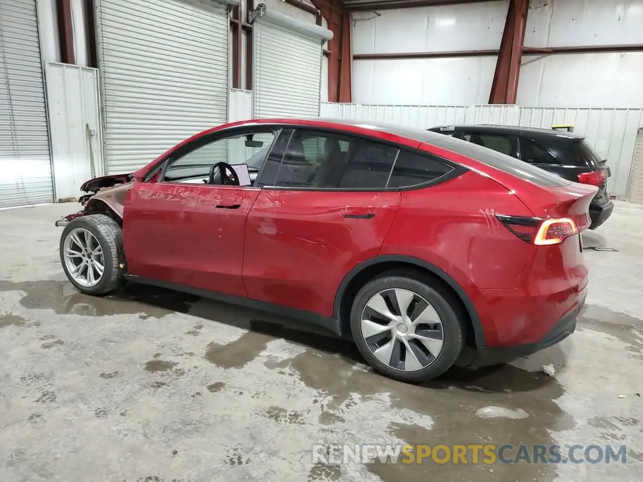 2 Photograph of a damaged car 5YJYGDEE3MF262953 TESLA MODEL Y 2021