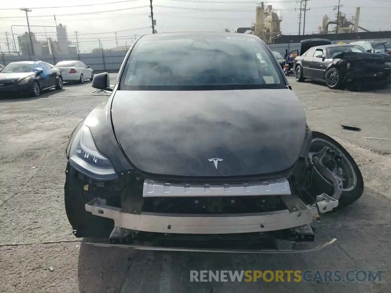 5 Photograph of a damaged car 5YJYGDEE3MF270115 TESLA MODEL Y 2021