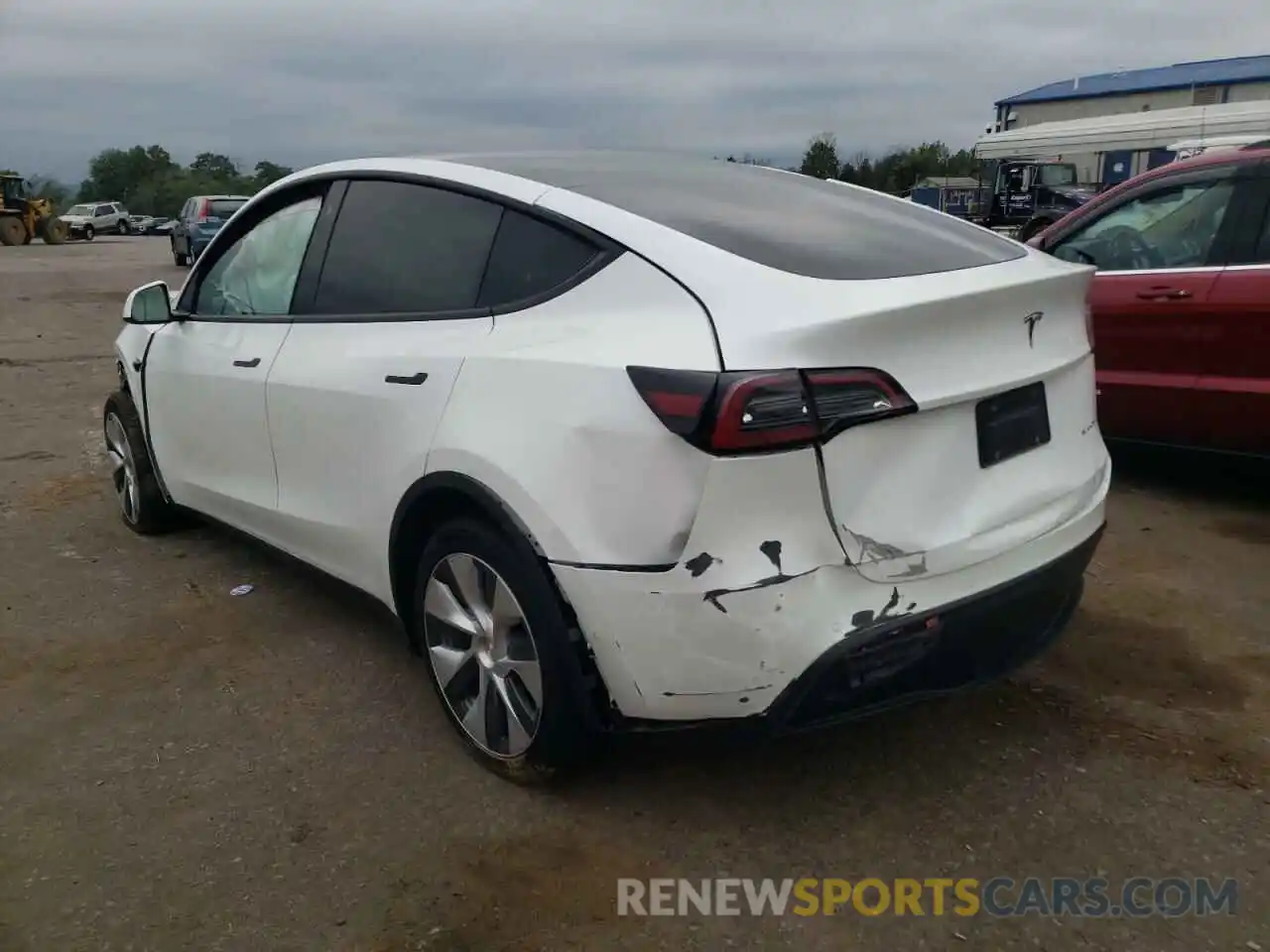 3 Photograph of a damaged car 5YJYGDEE3MF279039 TESLA MODEL Y 2021