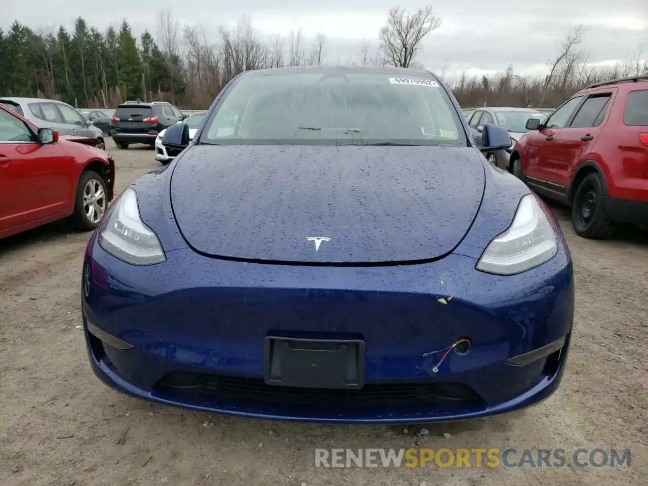 5 Photograph of a damaged car 5YJYGDEE3MF296052 TESLA MODEL Y 2021