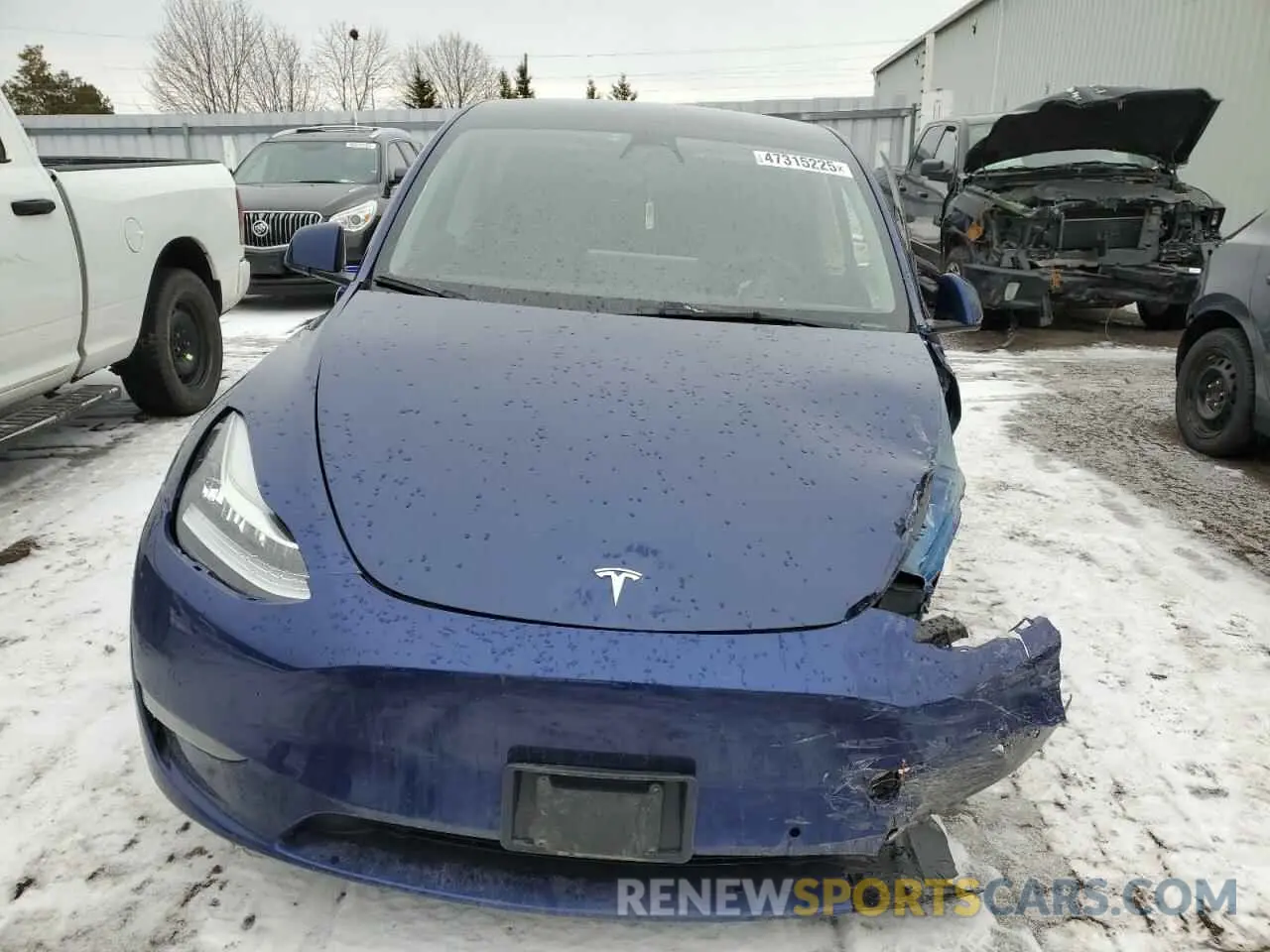 5 Photograph of a damaged car 5YJYGDEE3MF303324 TESLA MODEL Y 2021