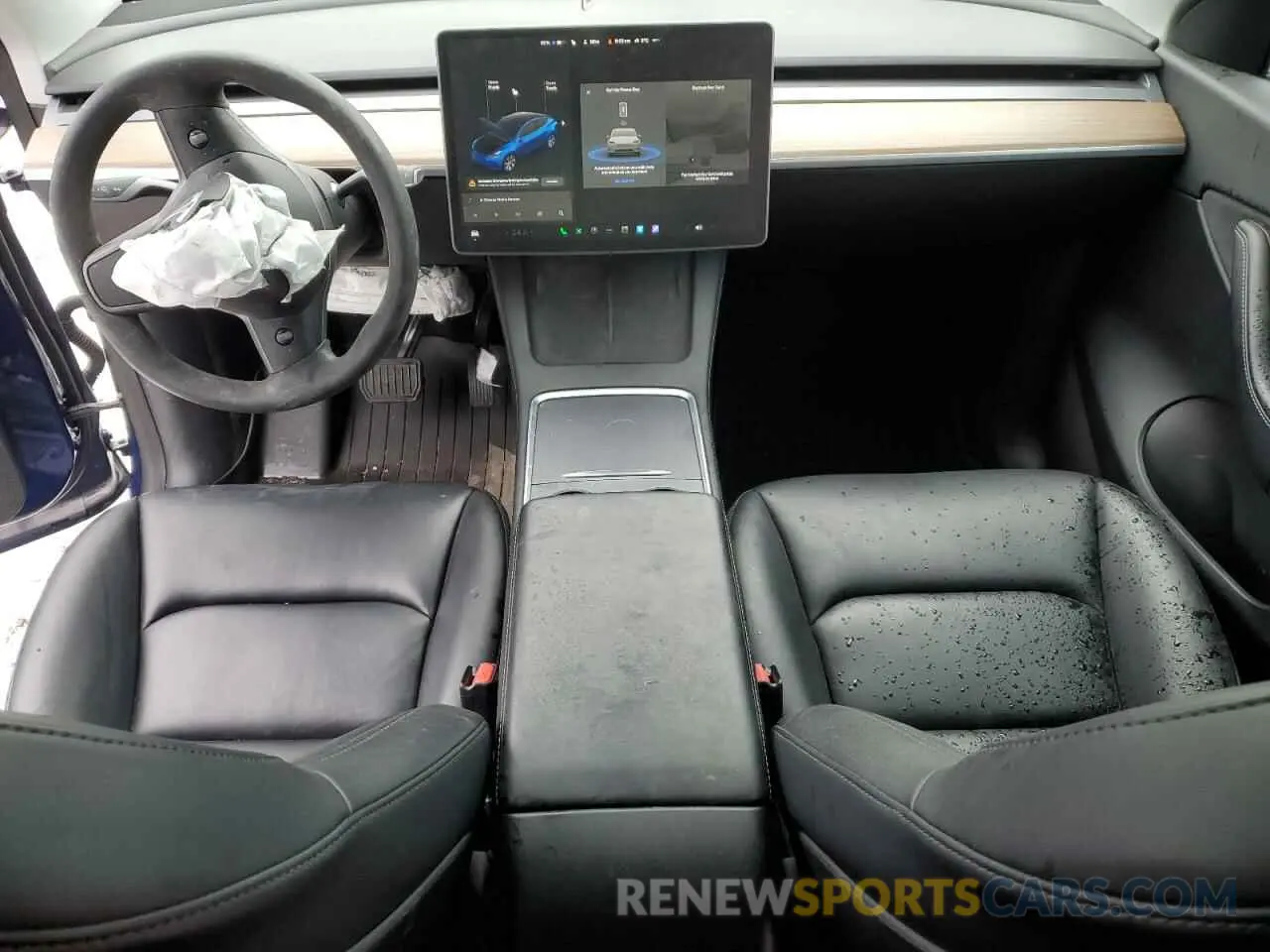 8 Photograph of a damaged car 5YJYGDEE3MF303324 TESLA MODEL Y 2021