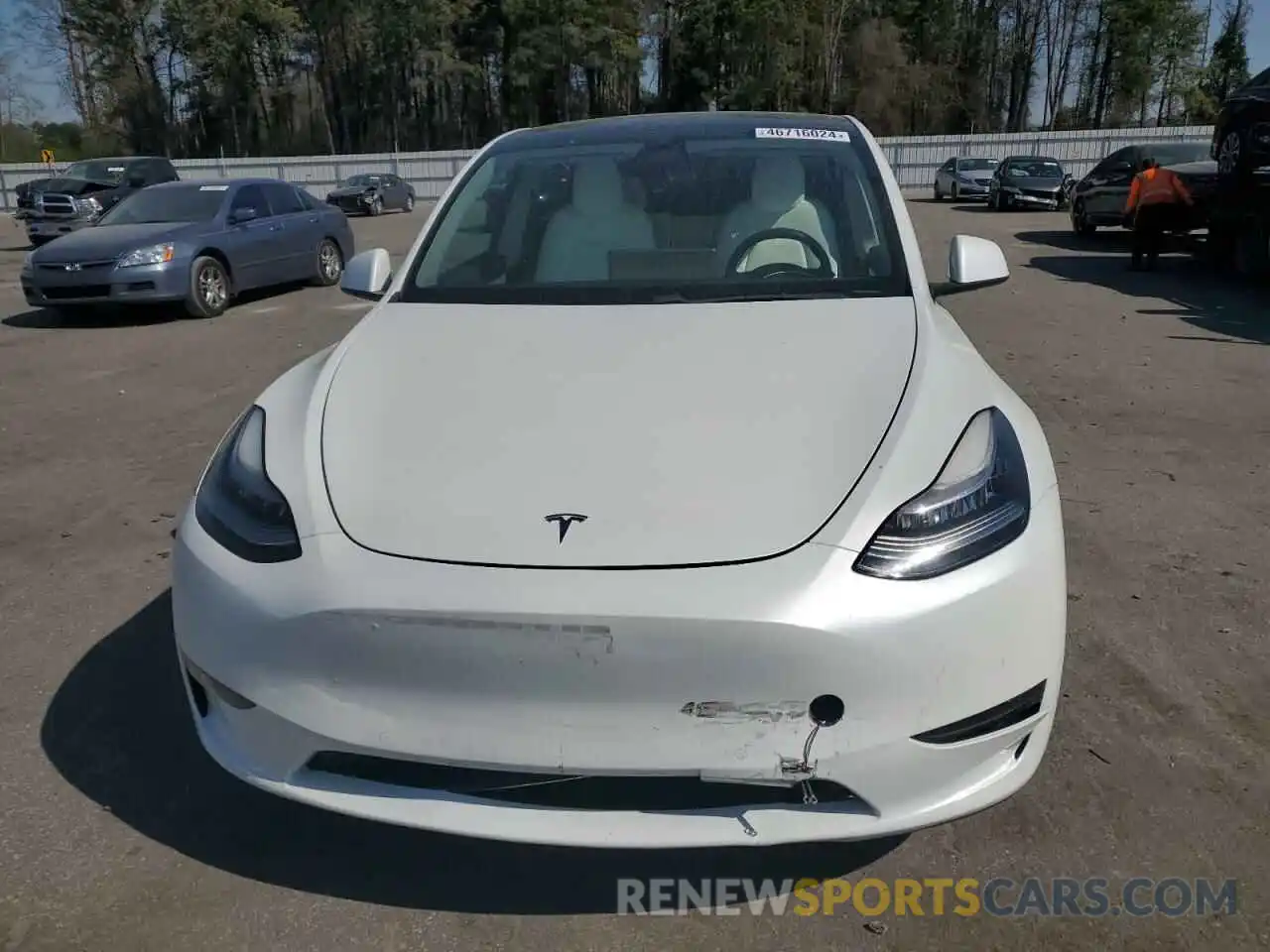 5 Photograph of a damaged car 5YJYGDEE4MF068397 TESLA MODEL Y 2021