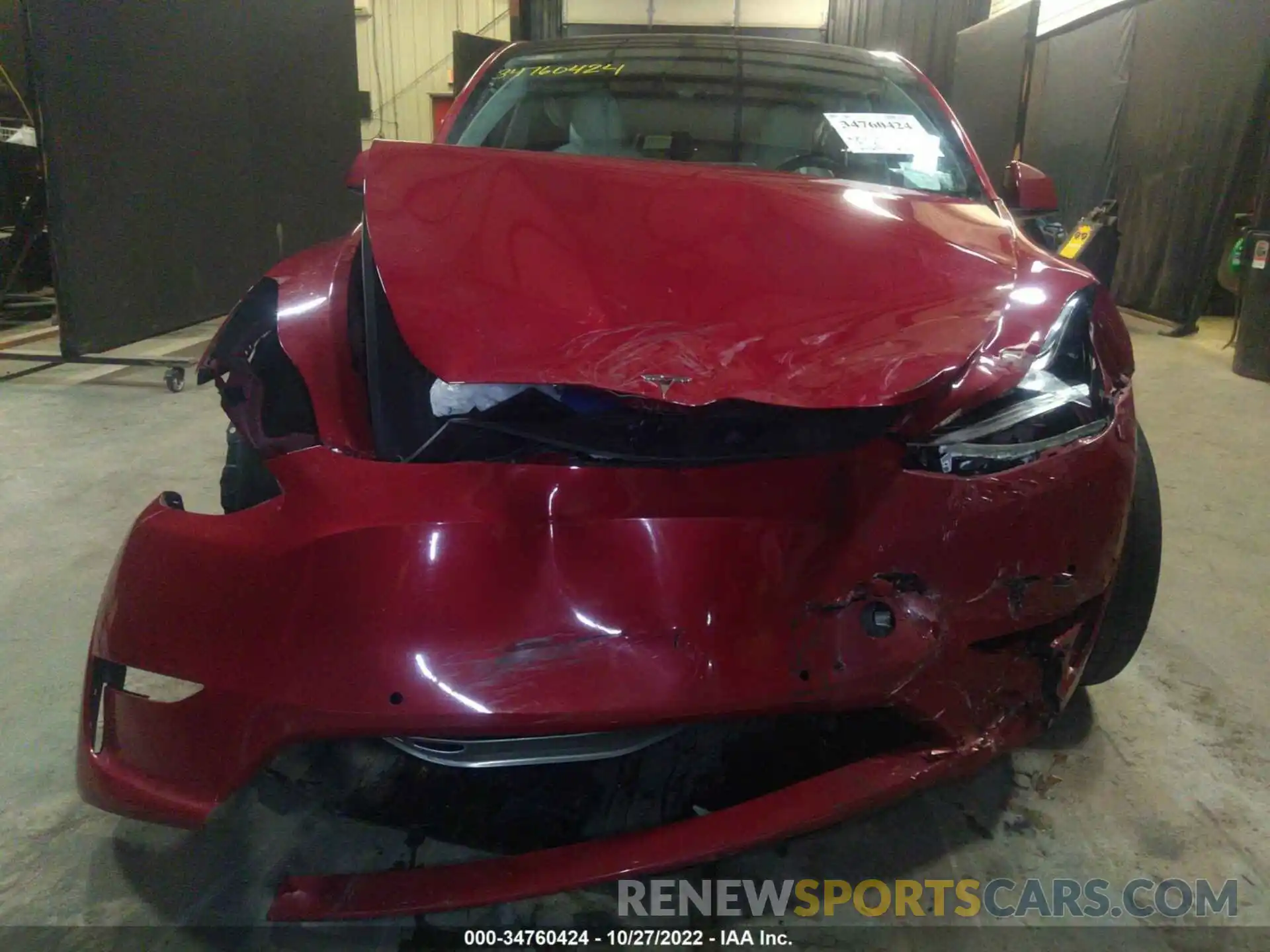 6 Photograph of a damaged car 5YJYGDEE4MF075317 TESLA MODEL Y 2021