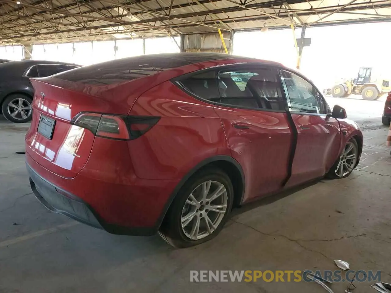 3 Photograph of a damaged car 5YJYGDEE4MF075690 TESLA MODEL Y 2021