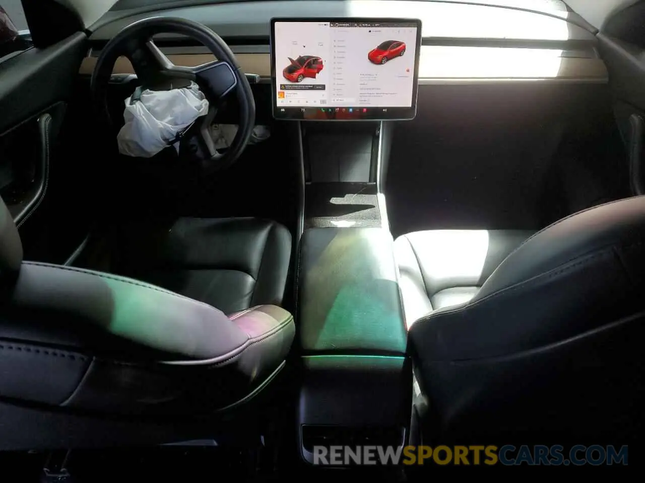 8 Photograph of a damaged car 5YJYGDEE4MF075690 TESLA MODEL Y 2021