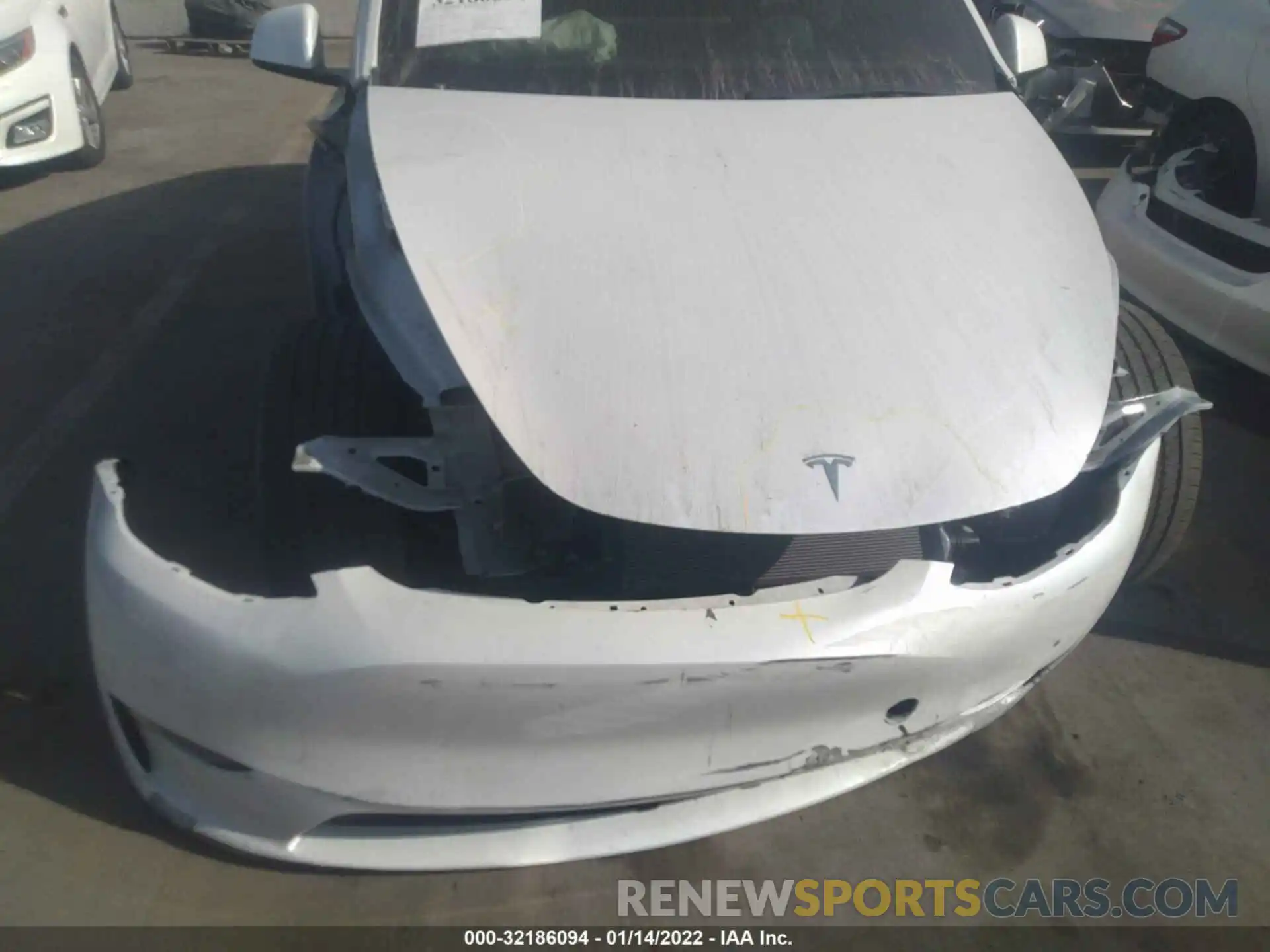 6 Photograph of a damaged car 5YJYGDEE4MF079271 TESLA MODEL Y 2021