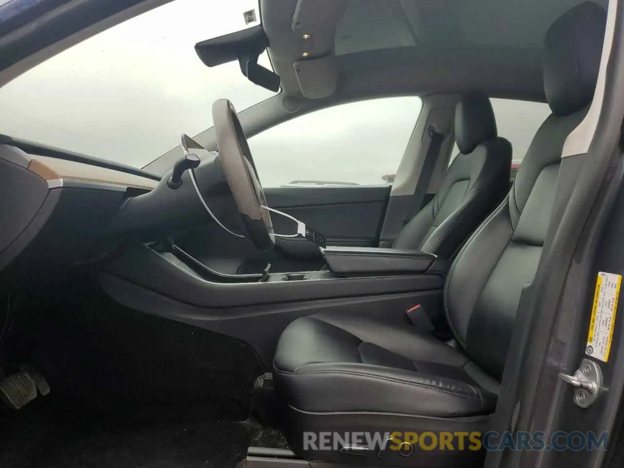 7 Photograph of a damaged car 5YJYGDEE4MF080260 TESLA MODEL Y 2021