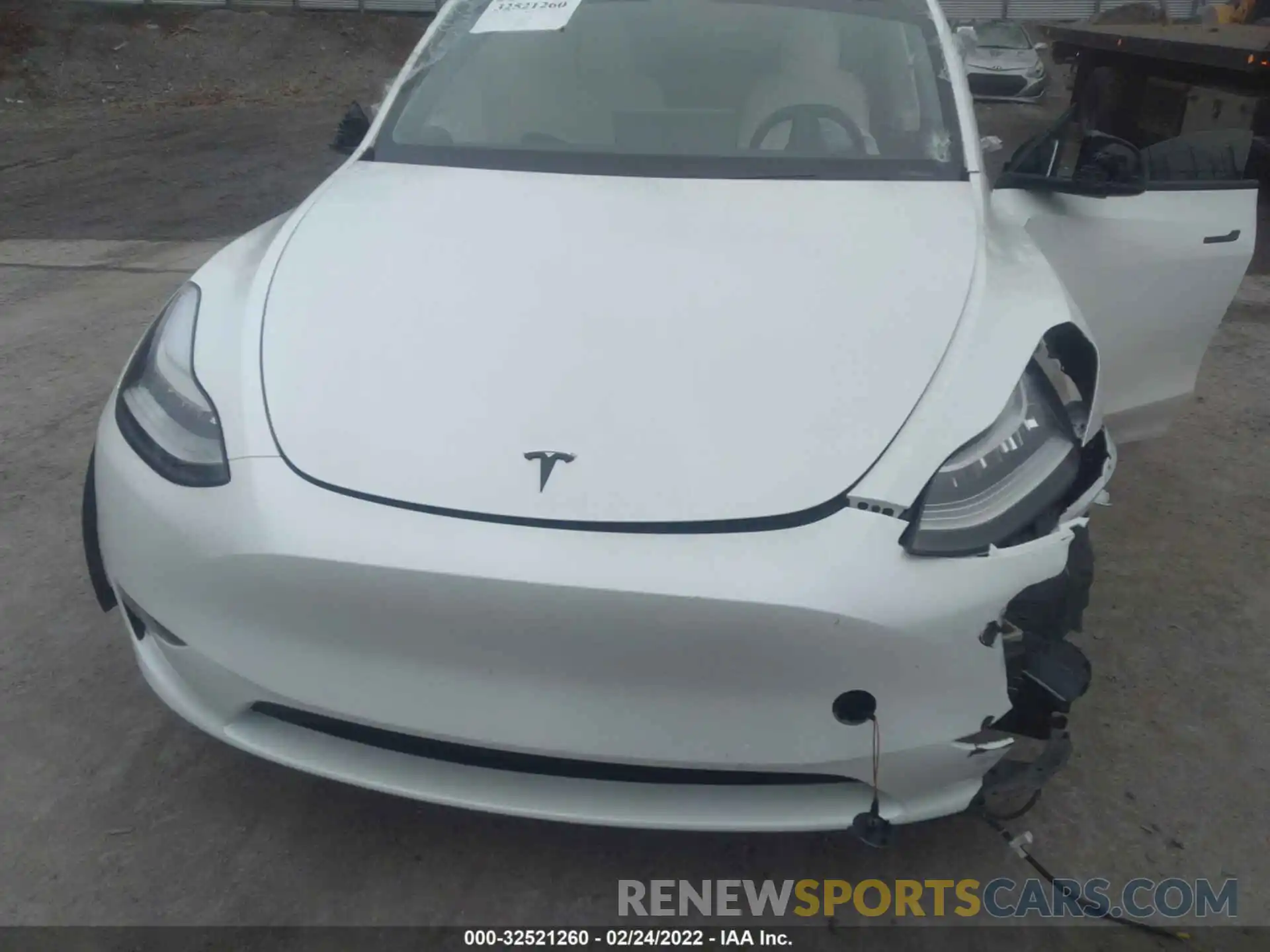 10 Photograph of a damaged car 5YJYGDEE4MF081005 TESLA MODEL Y 2021