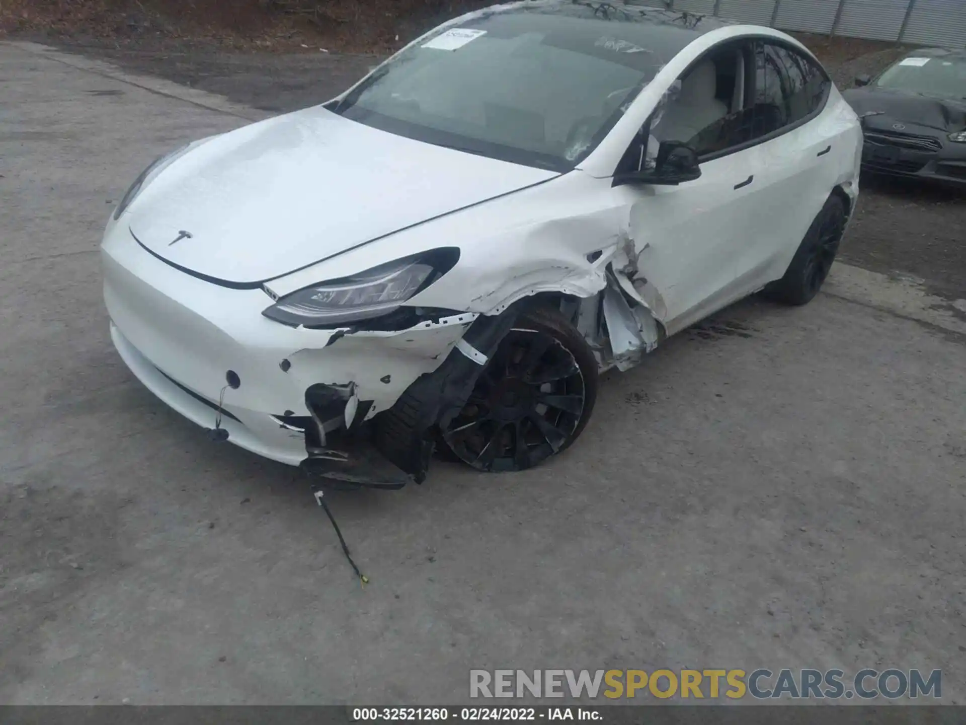 6 Photograph of a damaged car 5YJYGDEE4MF081005 TESLA MODEL Y 2021