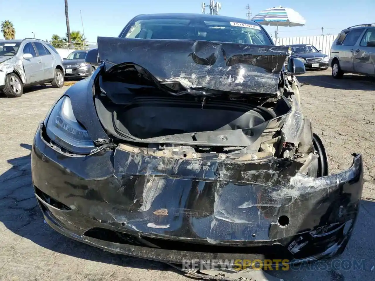 5 Photograph of a damaged car 5YJYGDEE4MF089766 TESLA MODEL Y 2021