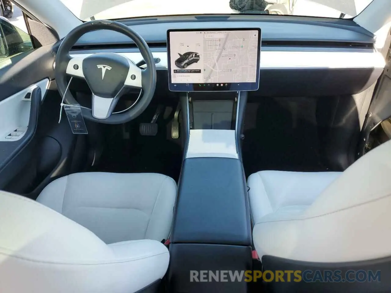 8 Photograph of a damaged car 5YJYGDEE4MF089976 TESLA MODEL Y 2021