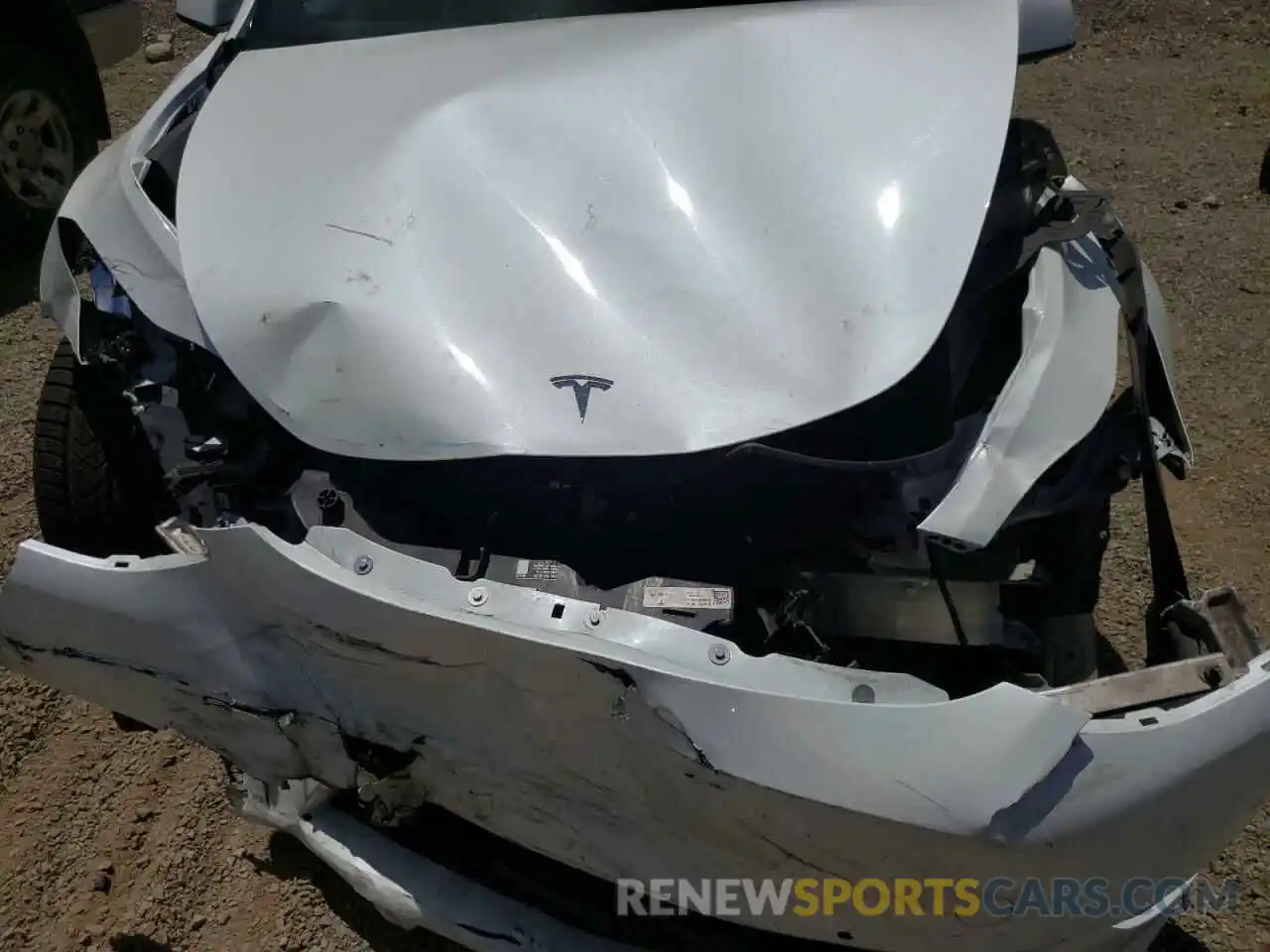 7 Photograph of a damaged car 5YJYGDEE4MF090660 TESLA MODEL Y 2021