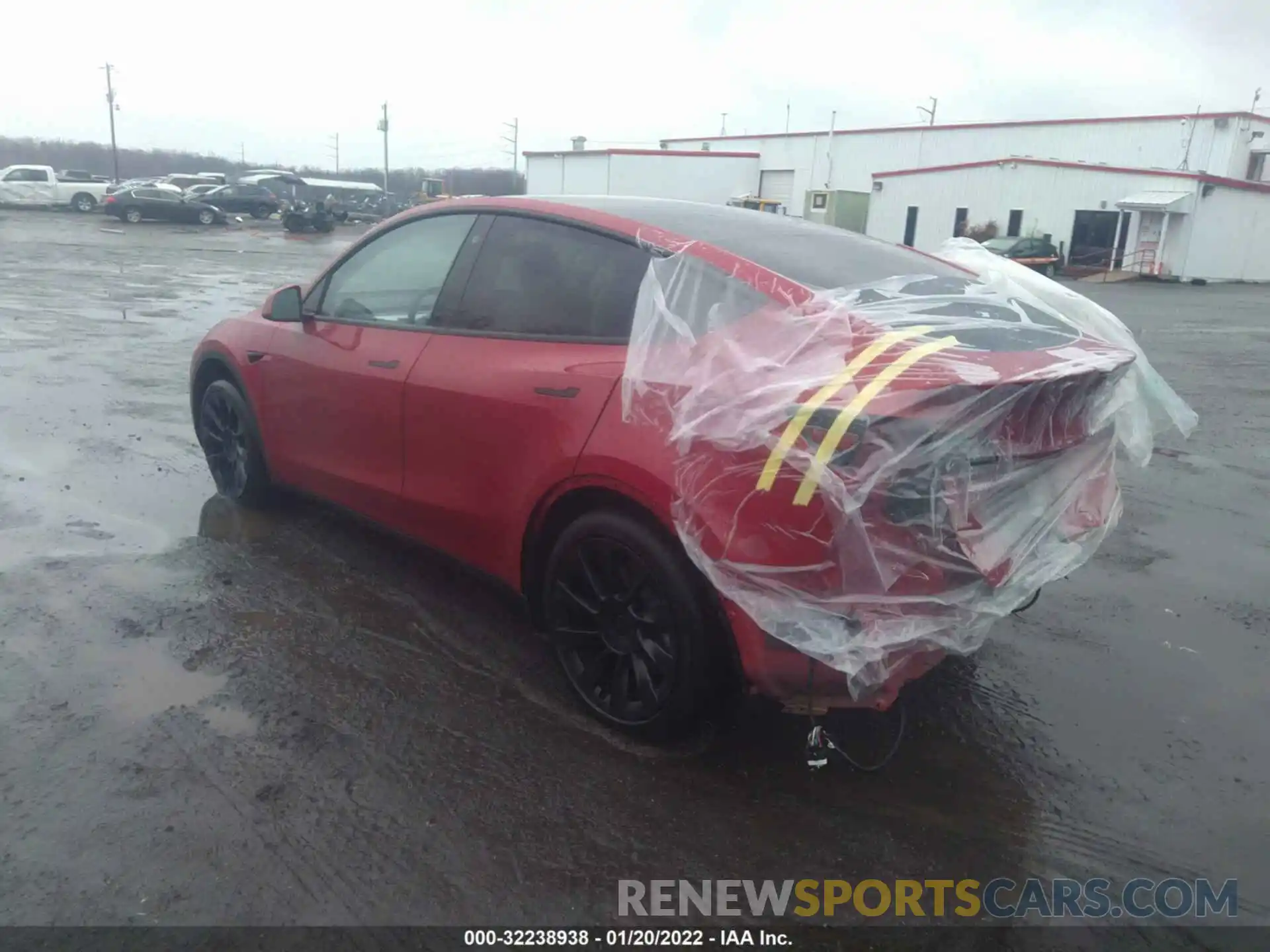 3 Photograph of a damaged car 5YJYGDEE4MF104069 TESLA MODEL Y 2021