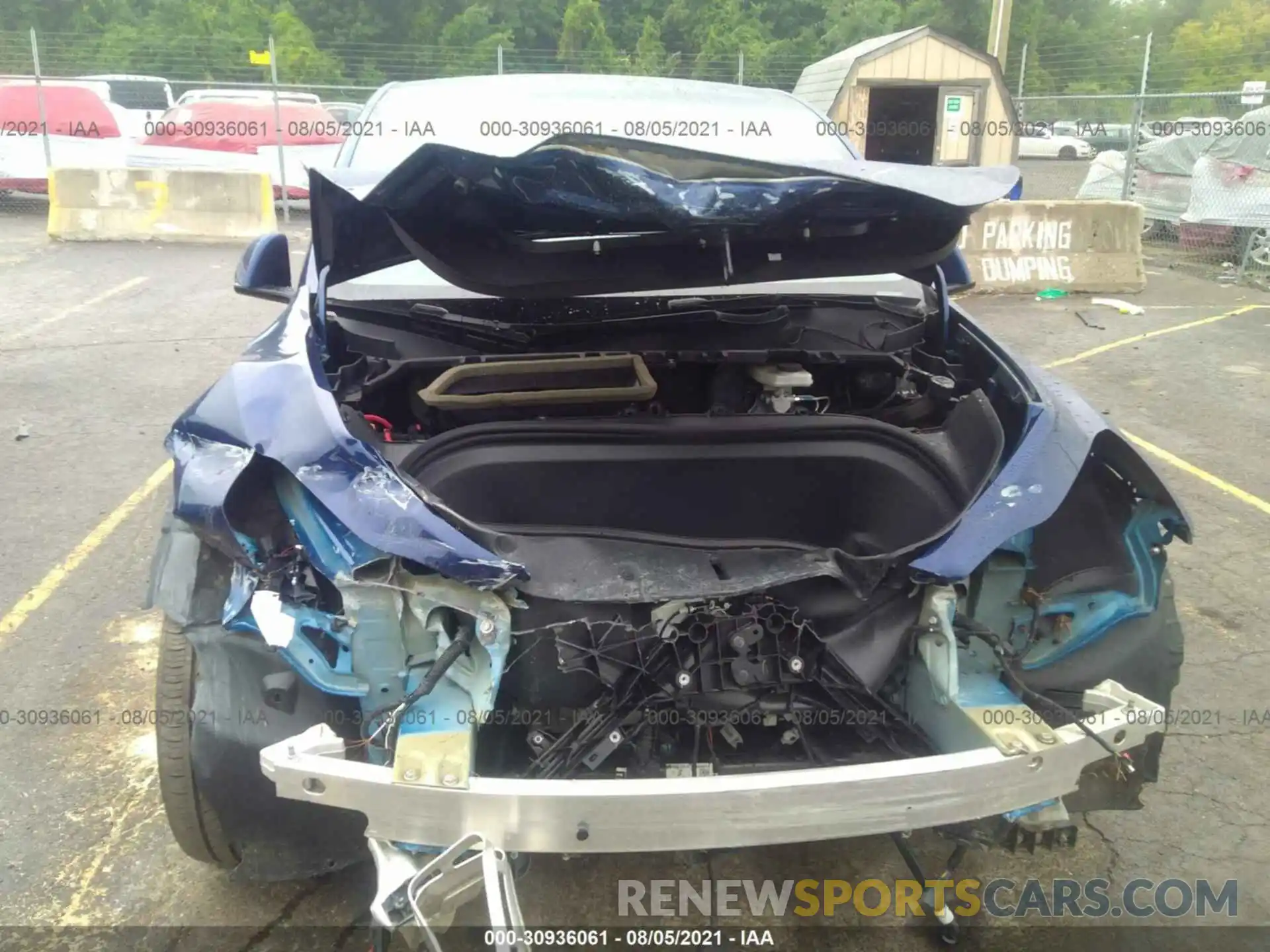 6 Photograph of a damaged car 5YJYGDEE4MF109286 TESLA MODEL Y 2021