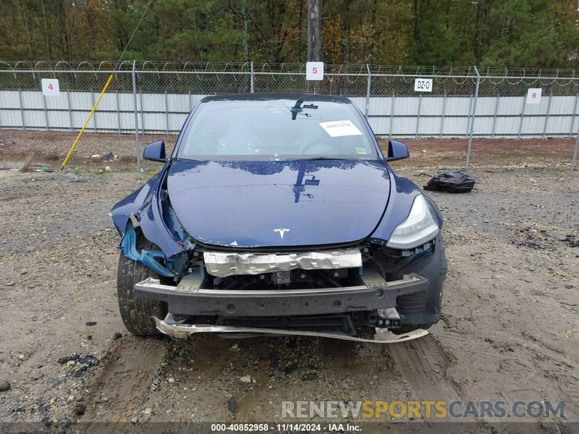 12 Photograph of a damaged car 5YJYGDEE4MF112351 TESLA MODEL Y 2021