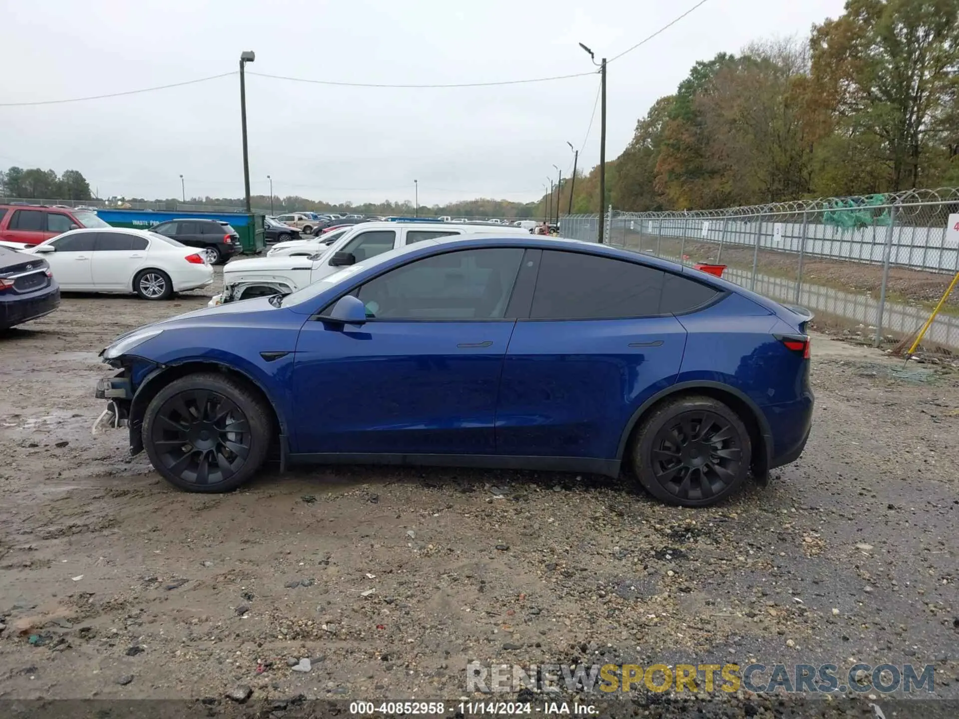 14 Photograph of a damaged car 5YJYGDEE4MF112351 TESLA MODEL Y 2021