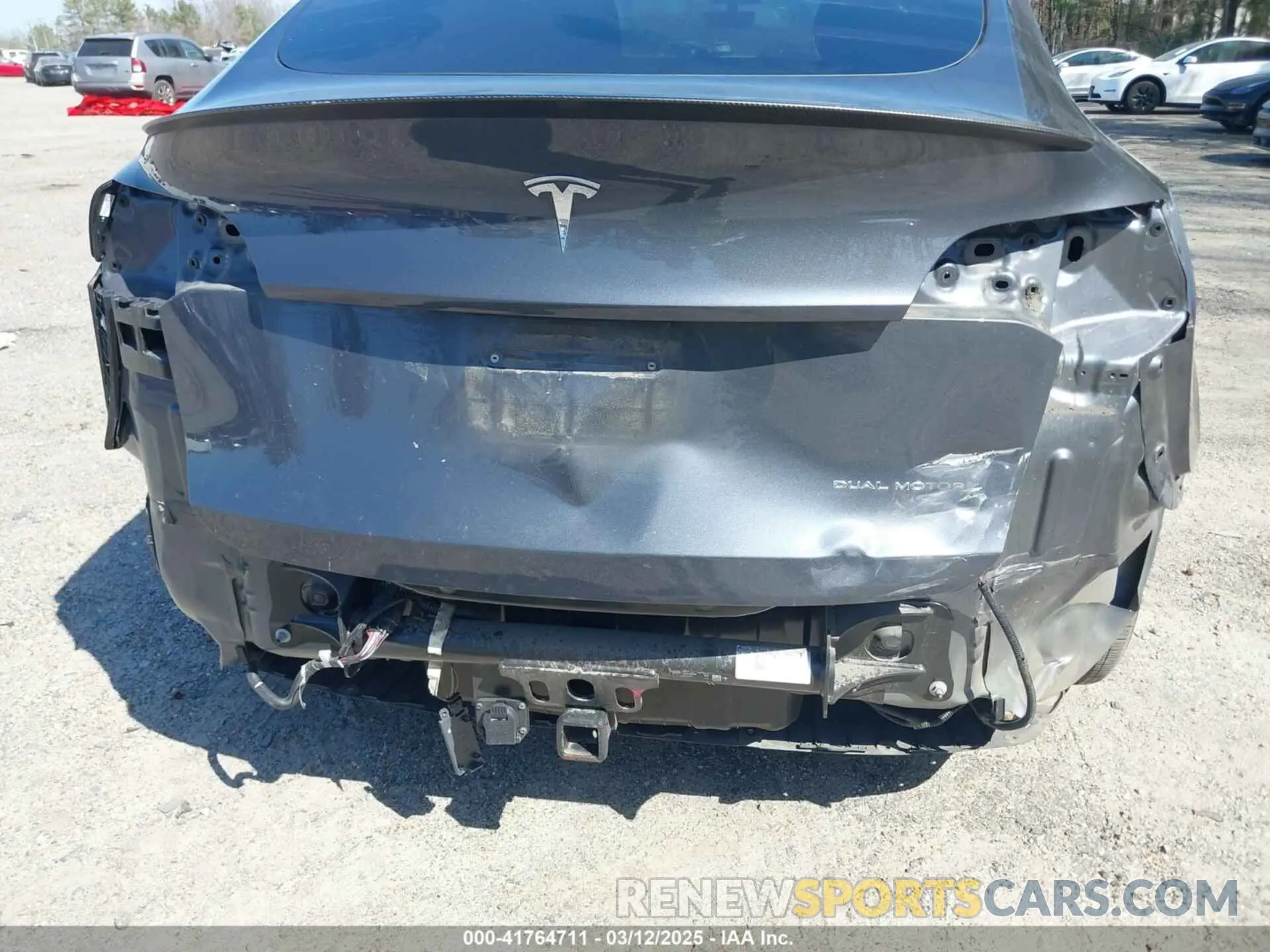 6 Photograph of a damaged car 5YJYGDEE4MF119249 TESLA MODEL Y 2021
