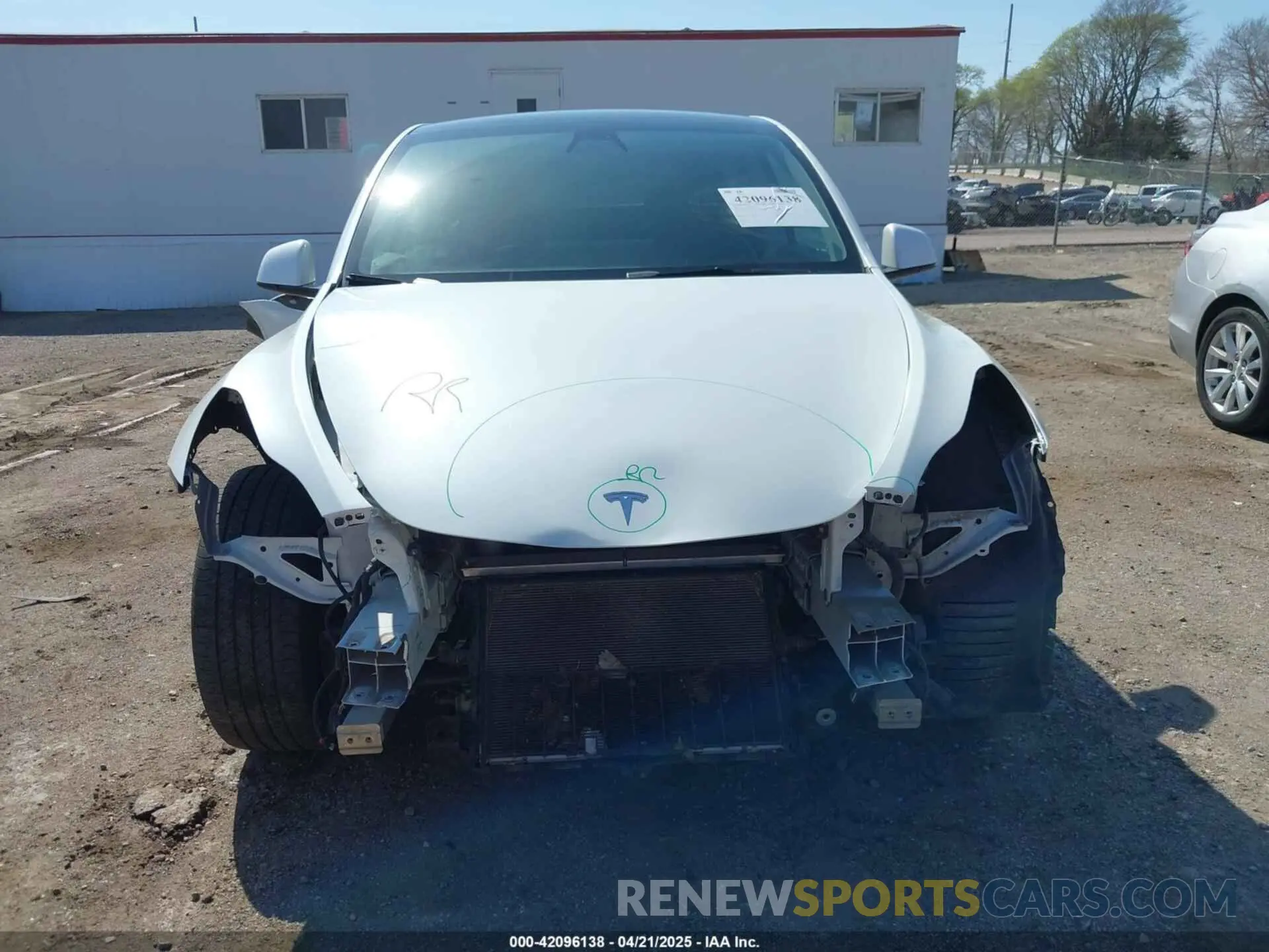 13 Photograph of a damaged car 5YJYGDEE4MF122362 TESLA MODEL Y 2021