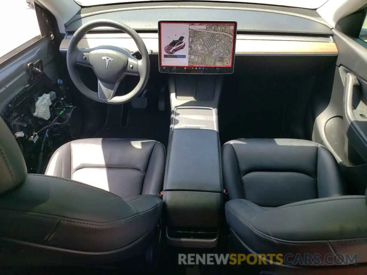 8 Photograph of a damaged car 5YJYGDEE4MF131109 TESLA MODEL Y 2021