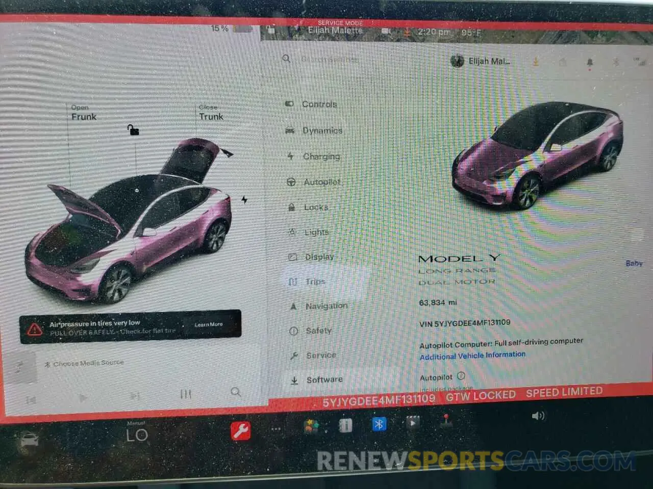 9 Photograph of a damaged car 5YJYGDEE4MF131109 TESLA MODEL Y 2021