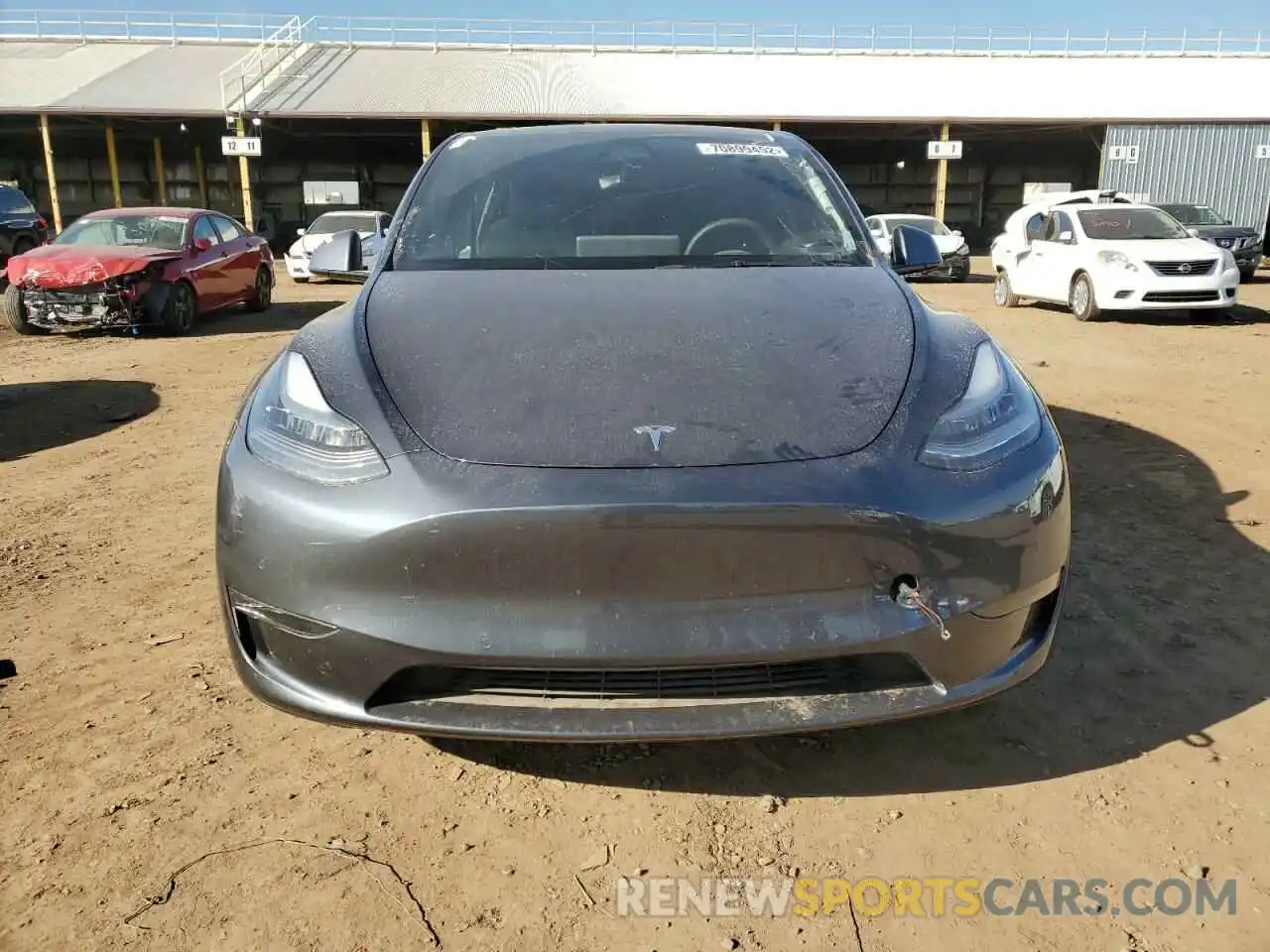 5 Photograph of a damaged car 5YJYGDEE4MF152865 TESLA MODEL Y 2021