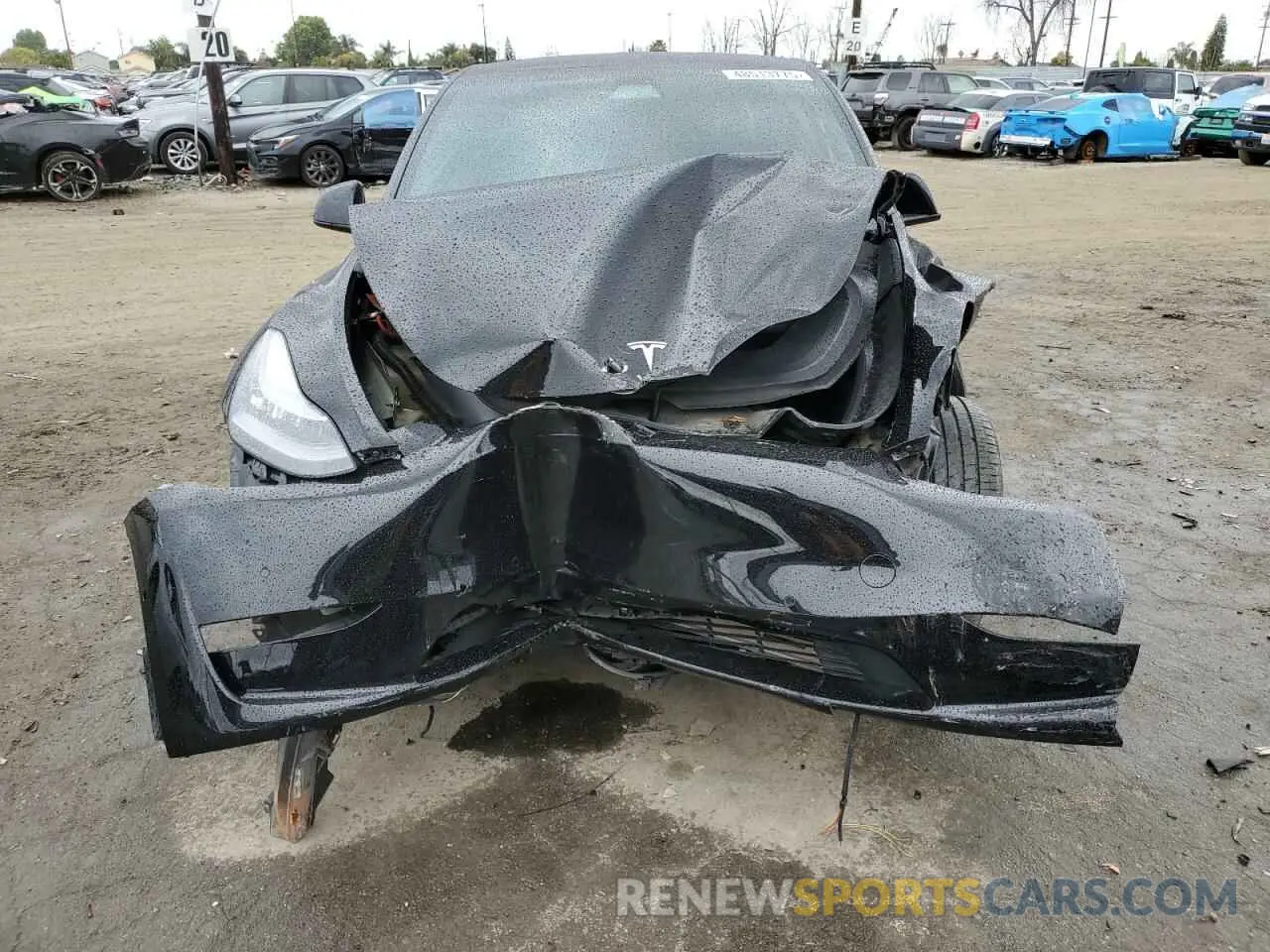 5 Photograph of a damaged car 5YJYGDEE4MF159217 TESLA MODEL Y 2021