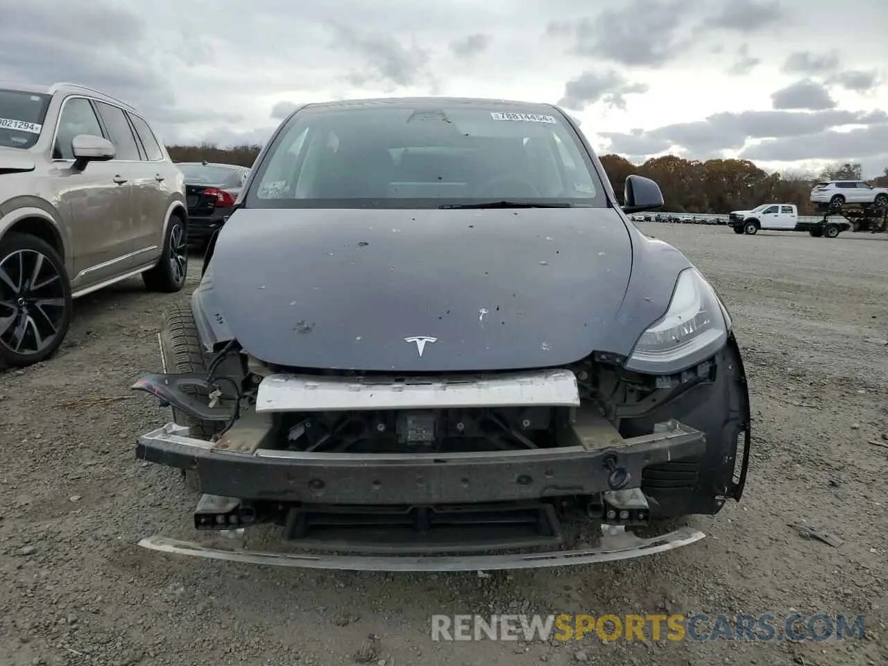5 Photograph of a damaged car 5YJYGDEE4MF174283 TESLA MODEL Y 2021