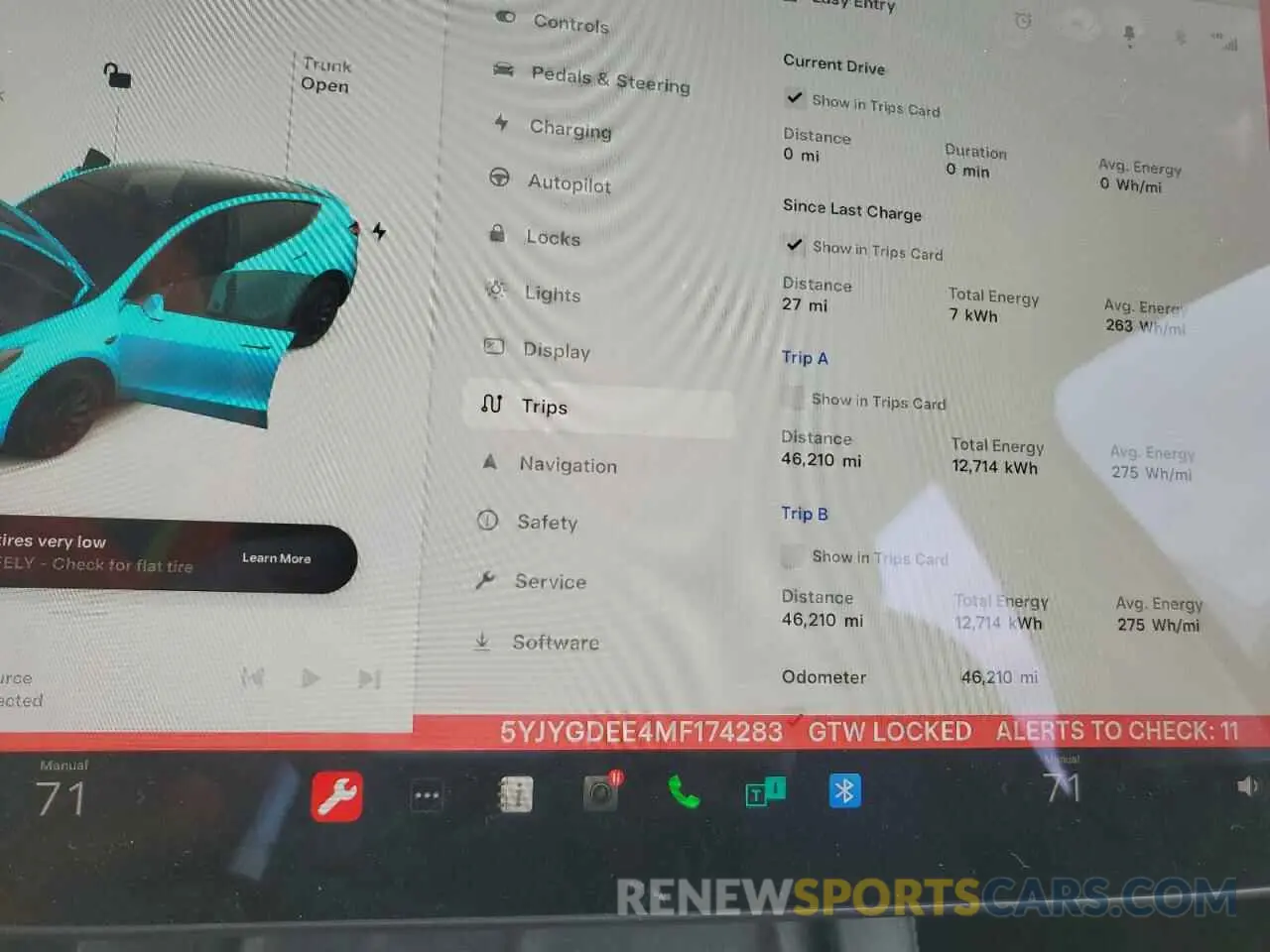 9 Photograph of a damaged car 5YJYGDEE4MF174283 TESLA MODEL Y 2021