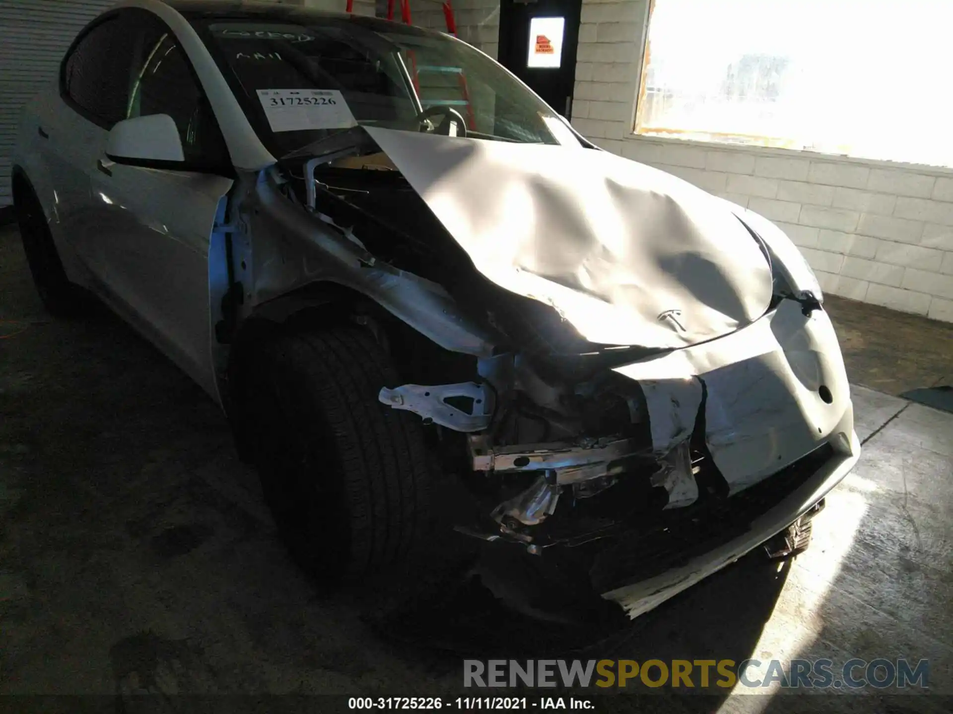 6 Photograph of a damaged car 5YJYGDEE4MF194324 TESLA MODEL Y 2021